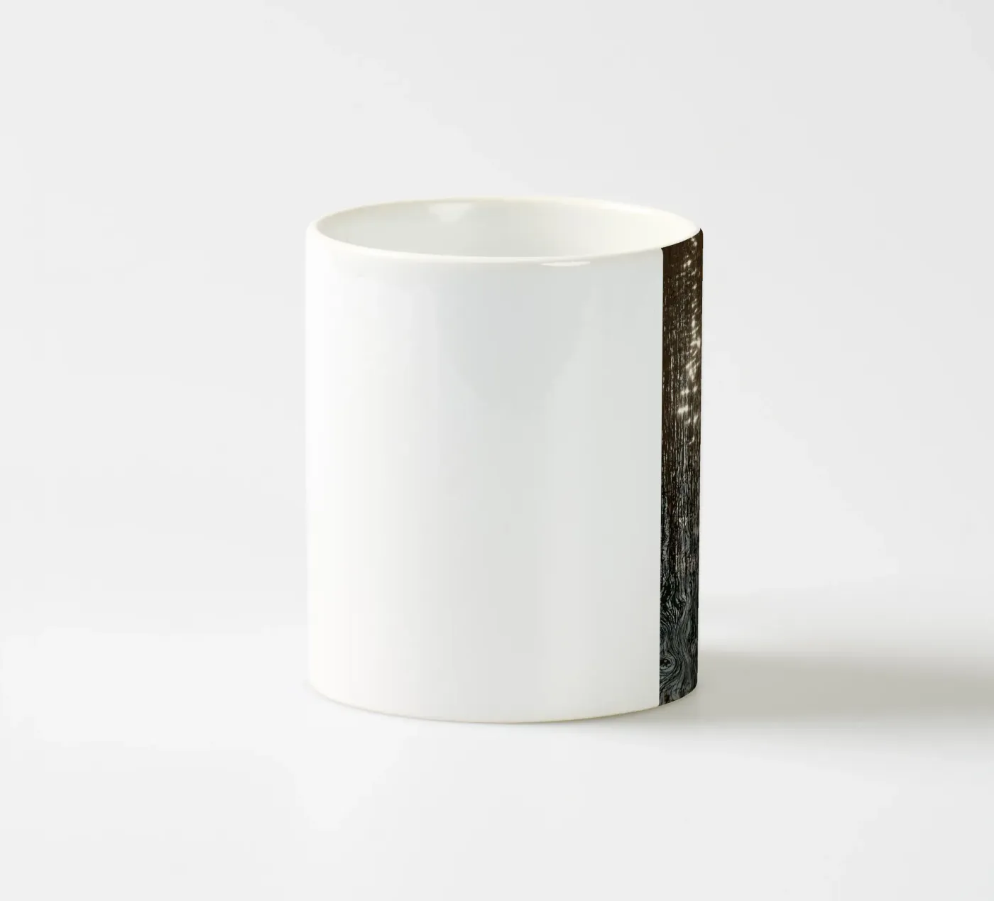 Distorted reflections ceramic mug by Carol Maia