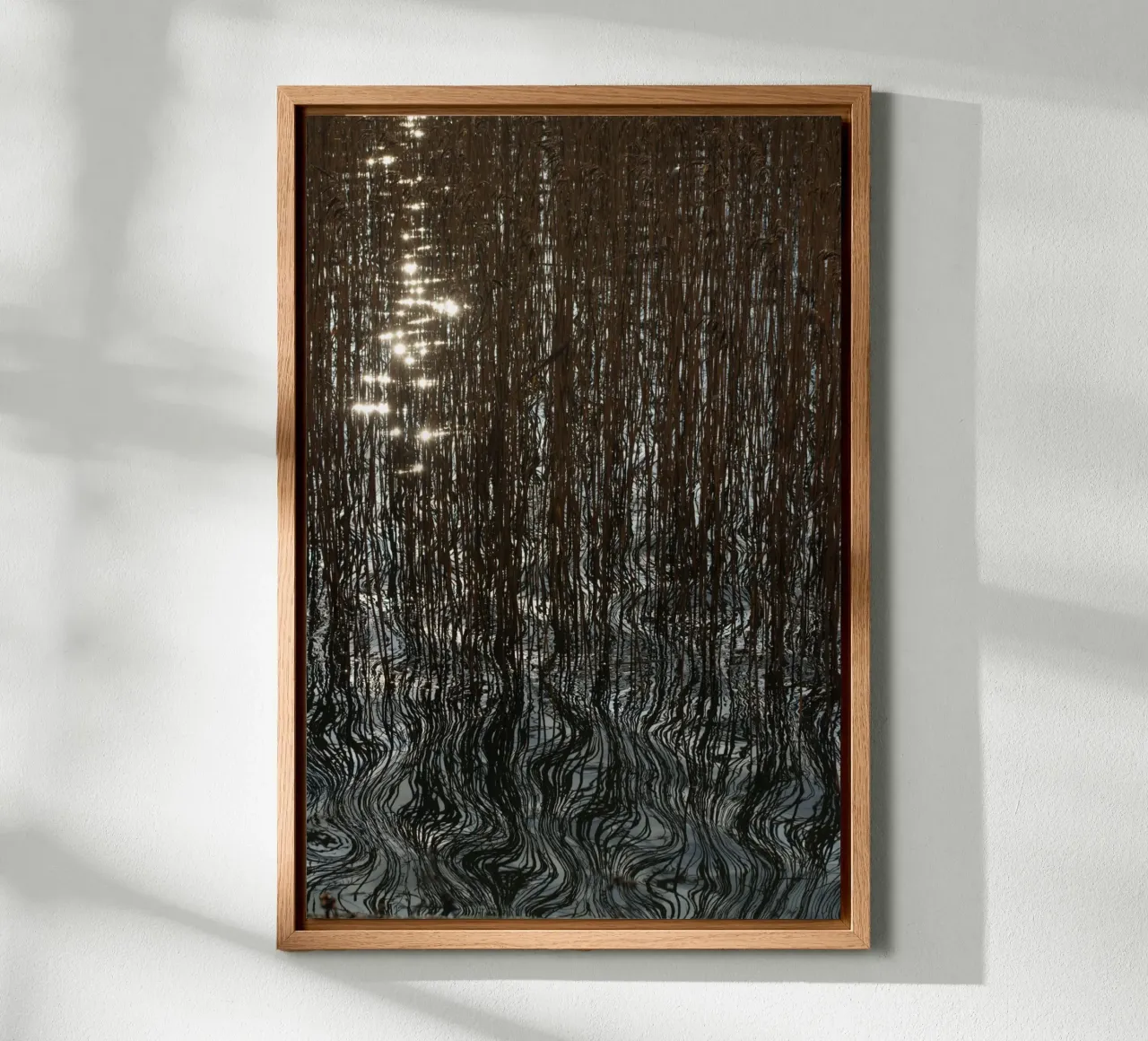 Distorted reflections forex plate by Carol Maia