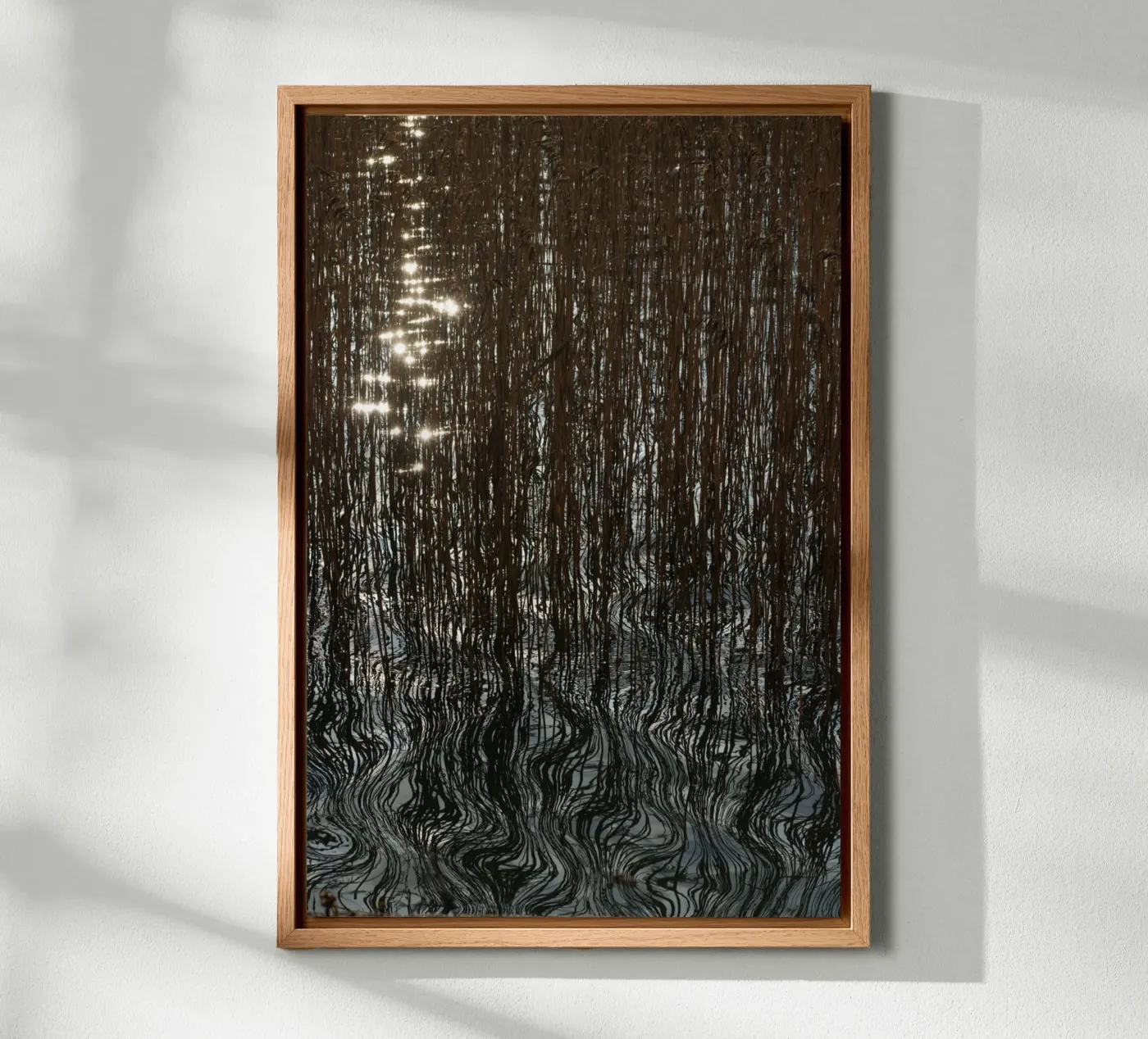Distorted reflections canvas van Carol Maia