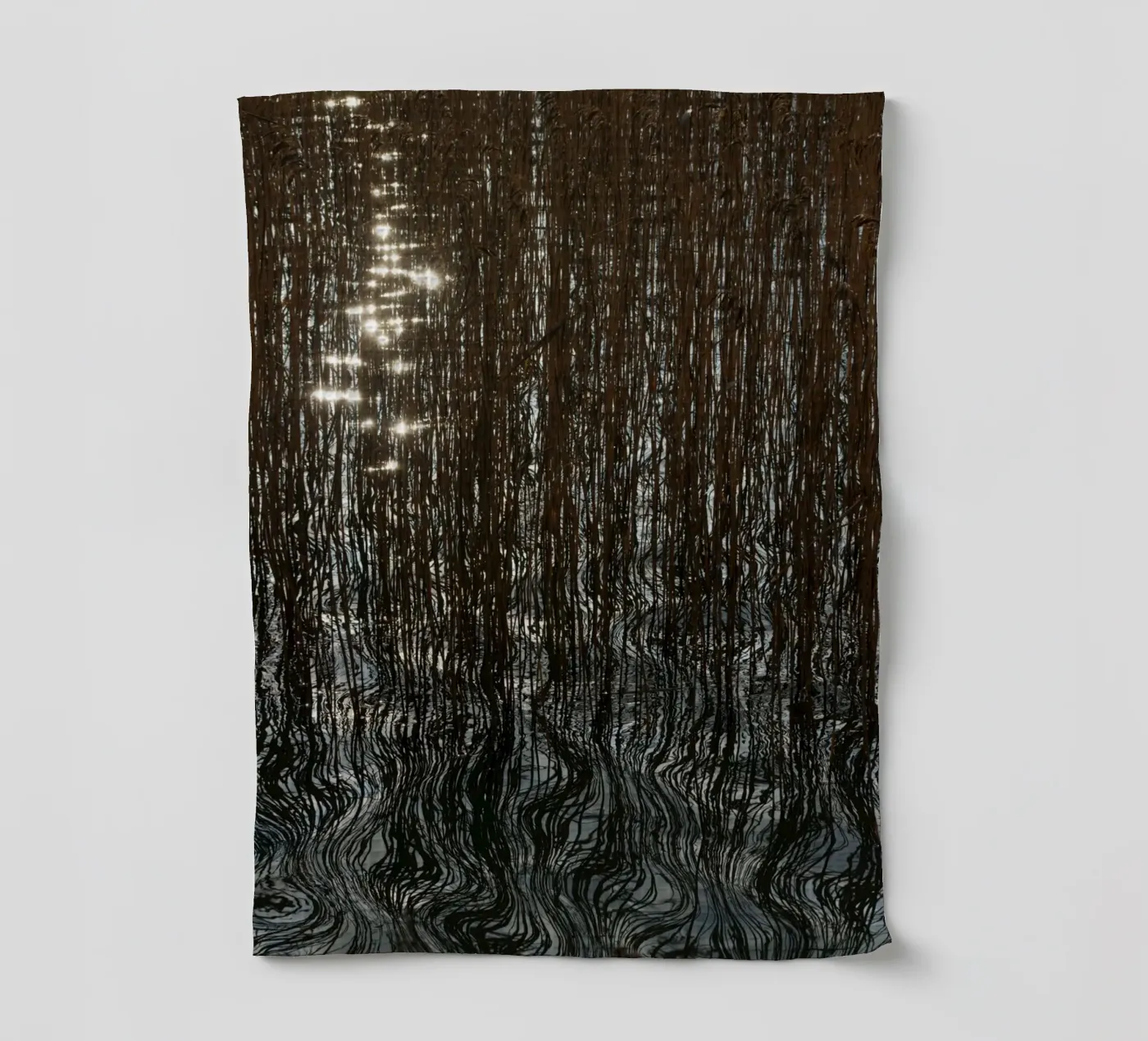 Distorted reflections torchon de Carol Maia