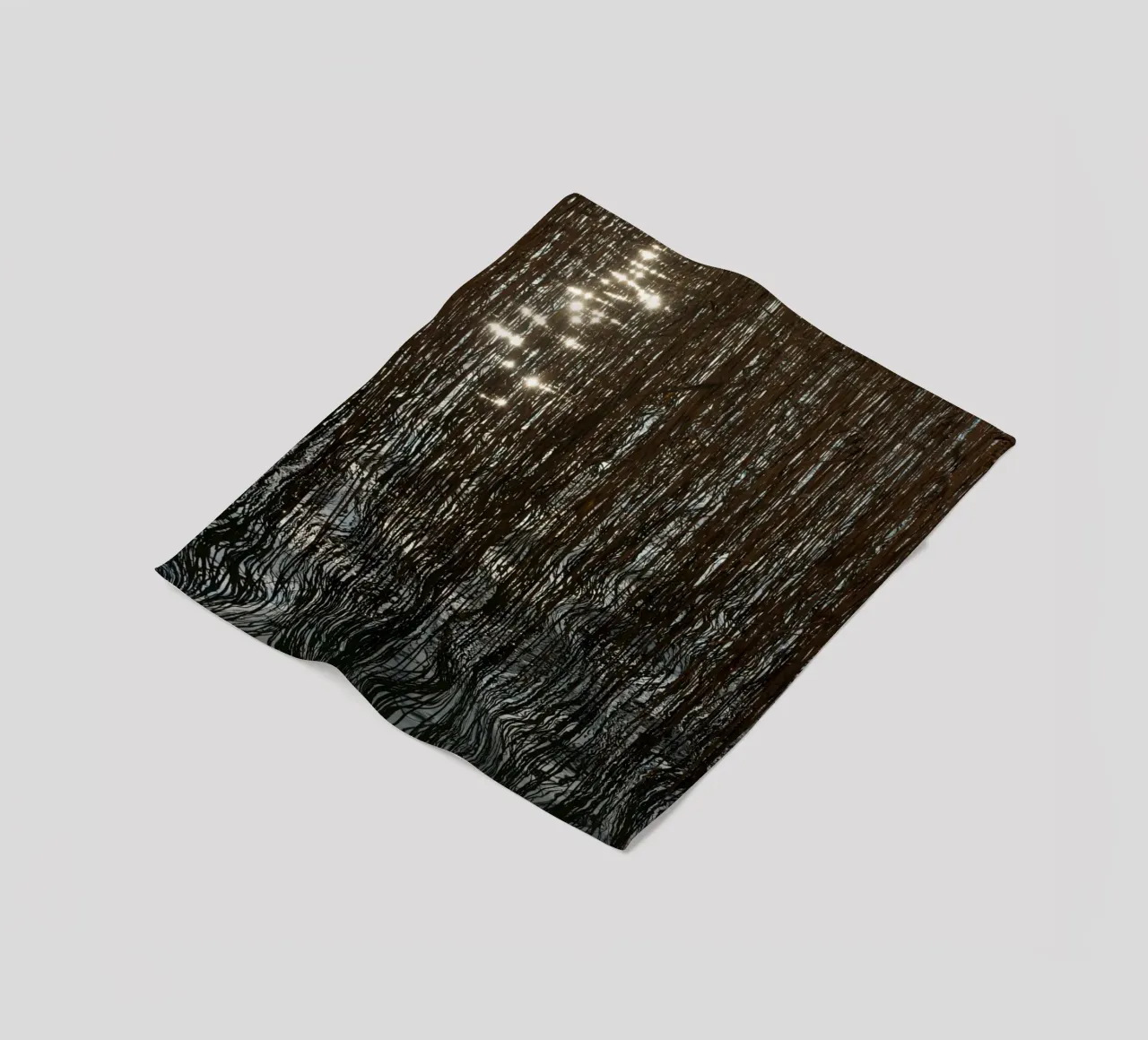 Distorted reflections fleecedeken van Carol Maia