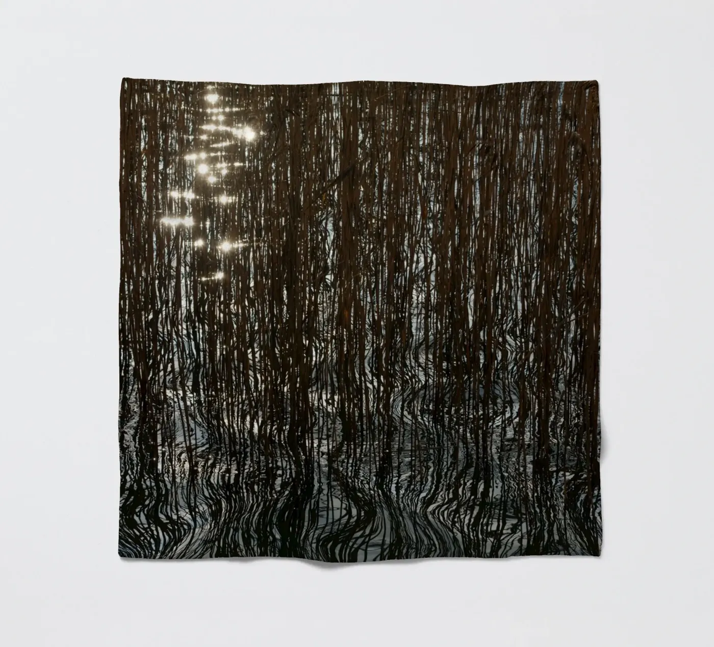 Distorted reflections fleecedeken van Carol Maia