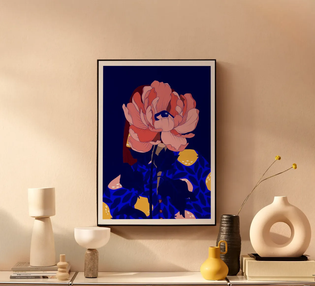 Donna fiore plexiglass da Lise.ya