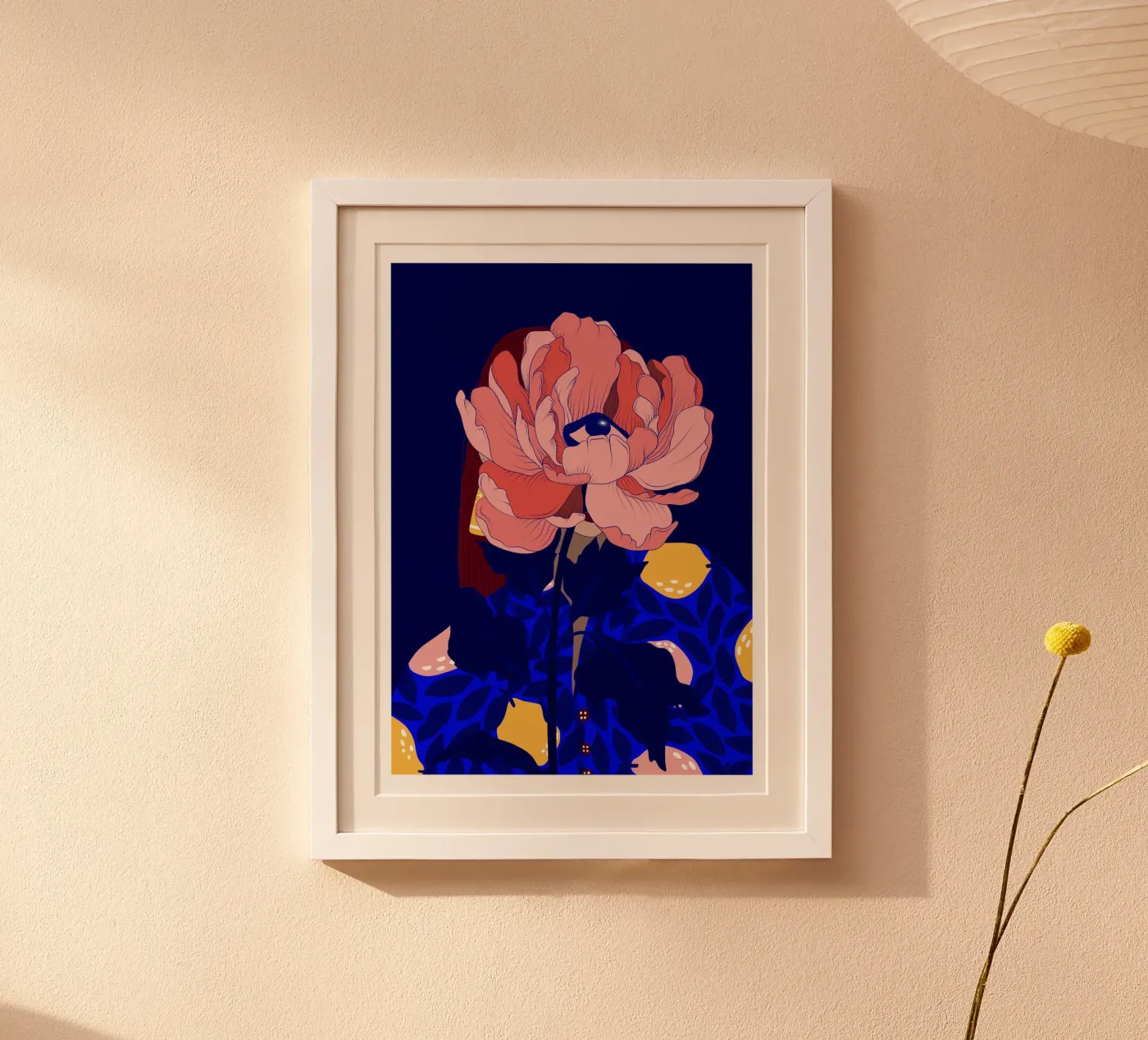 Donna fiore poster da Lise.ya