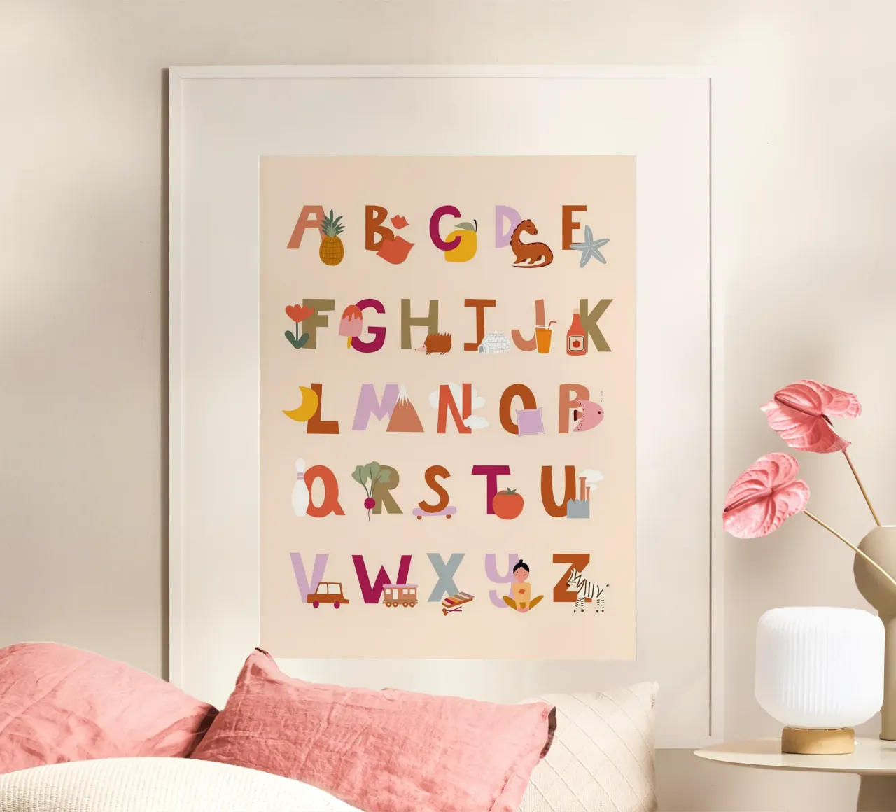things symbolism alphabet poster da willife