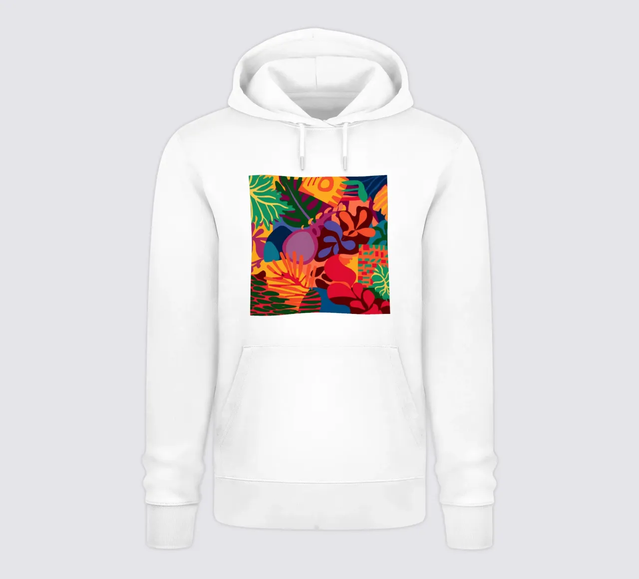 Giungla cremisi Fusion felpa con cappuccio da Frame Aura