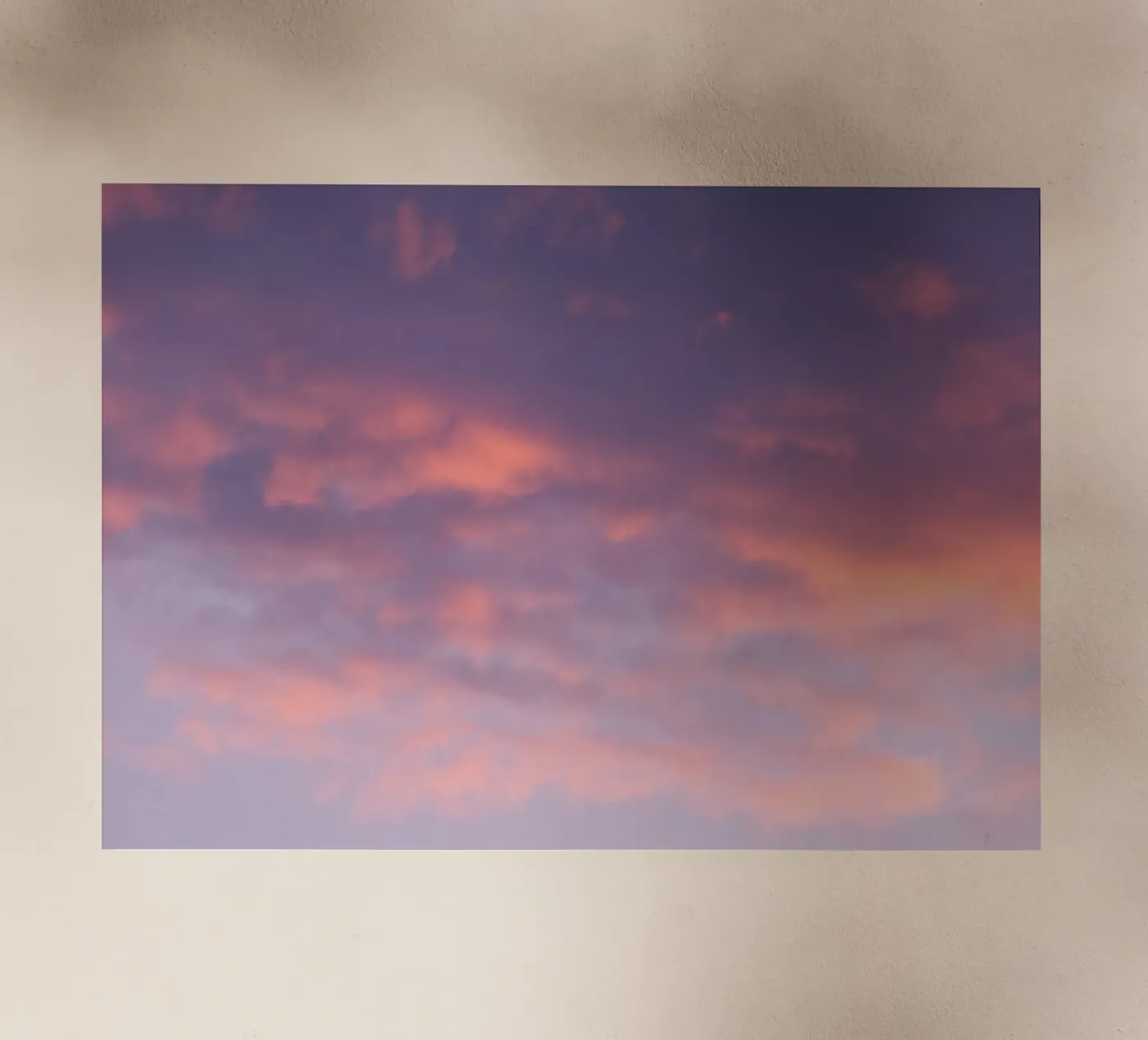Sunset clouds film rétro-éclairé de Carol Maia