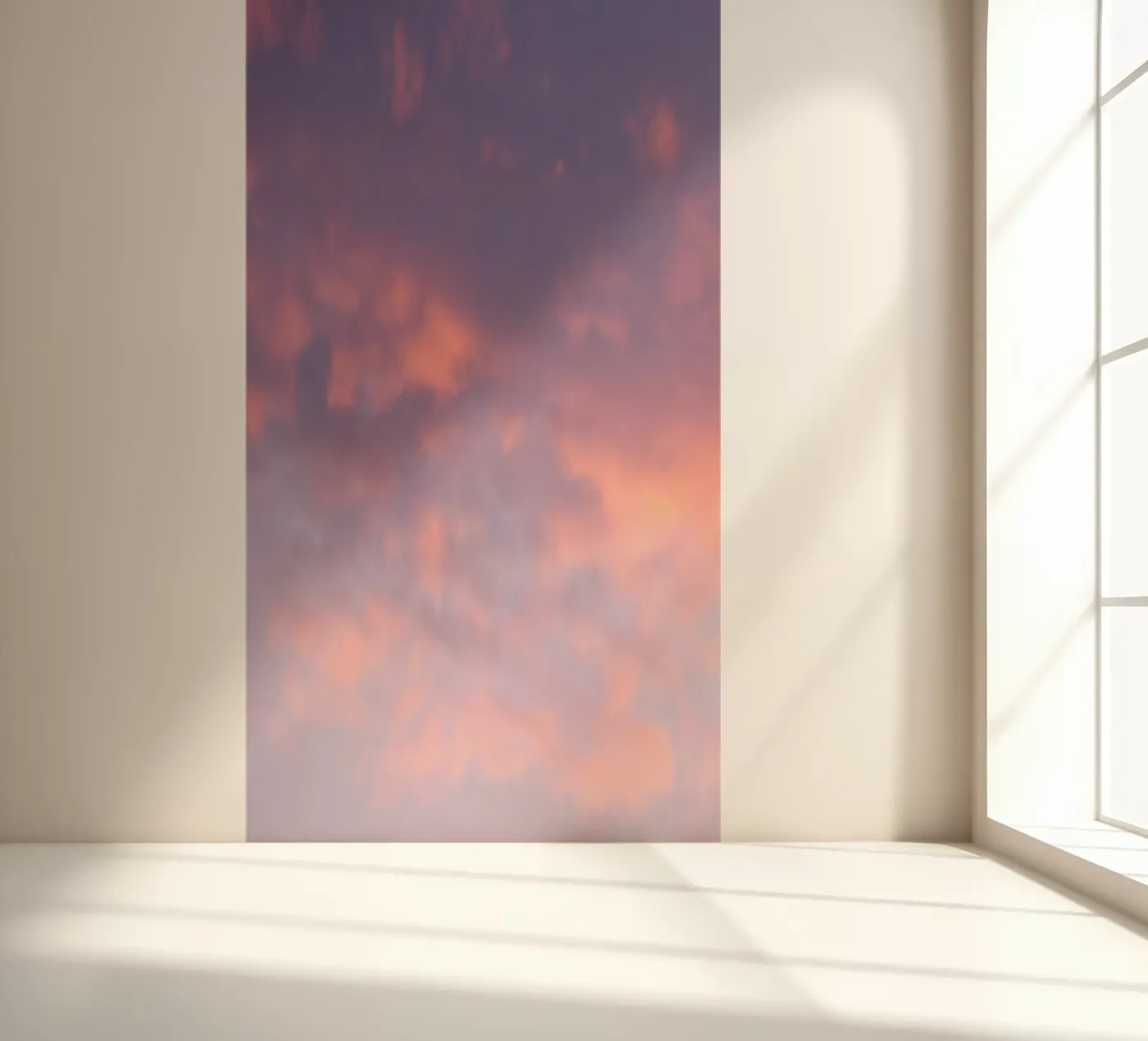 Sunset clouds fotobehang van Carol Maia