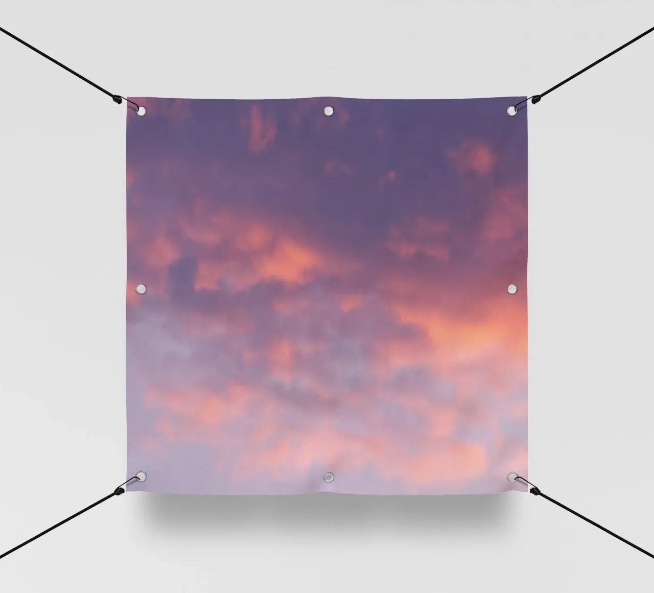 Sunset clouds telo in pvc da Carol Maia