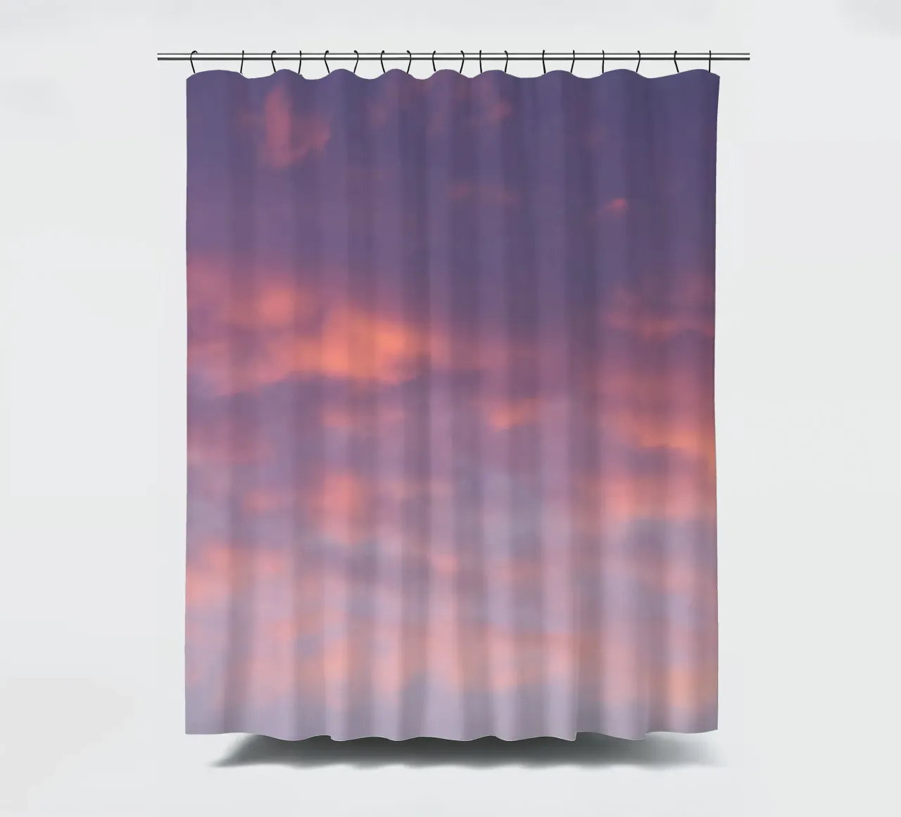 Sunset clouds Duschvorhang von Carol Maia