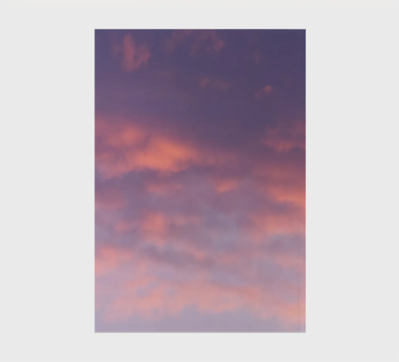 Sunset clouds carnet de Carol Maia
