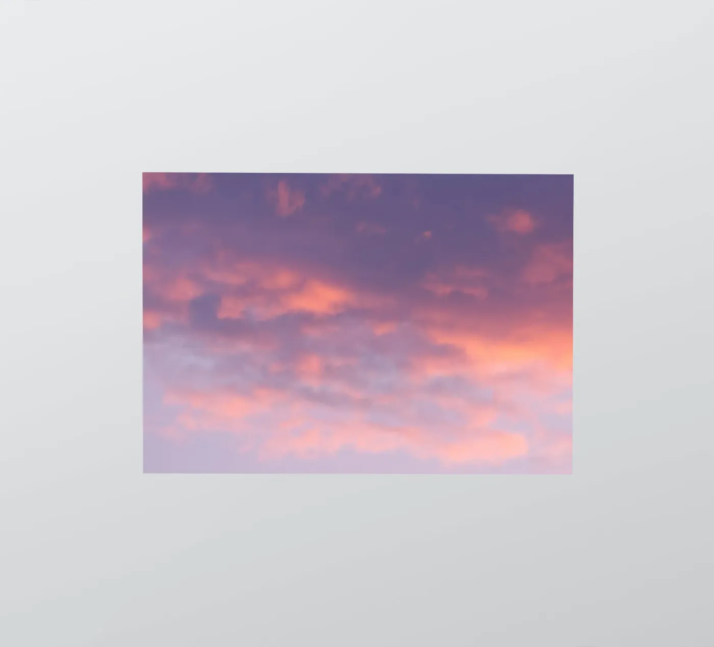 Sunset clouds adesivo da Carol Maia