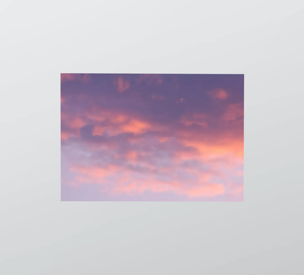 Sunset clouds adesivo da Carol Maia