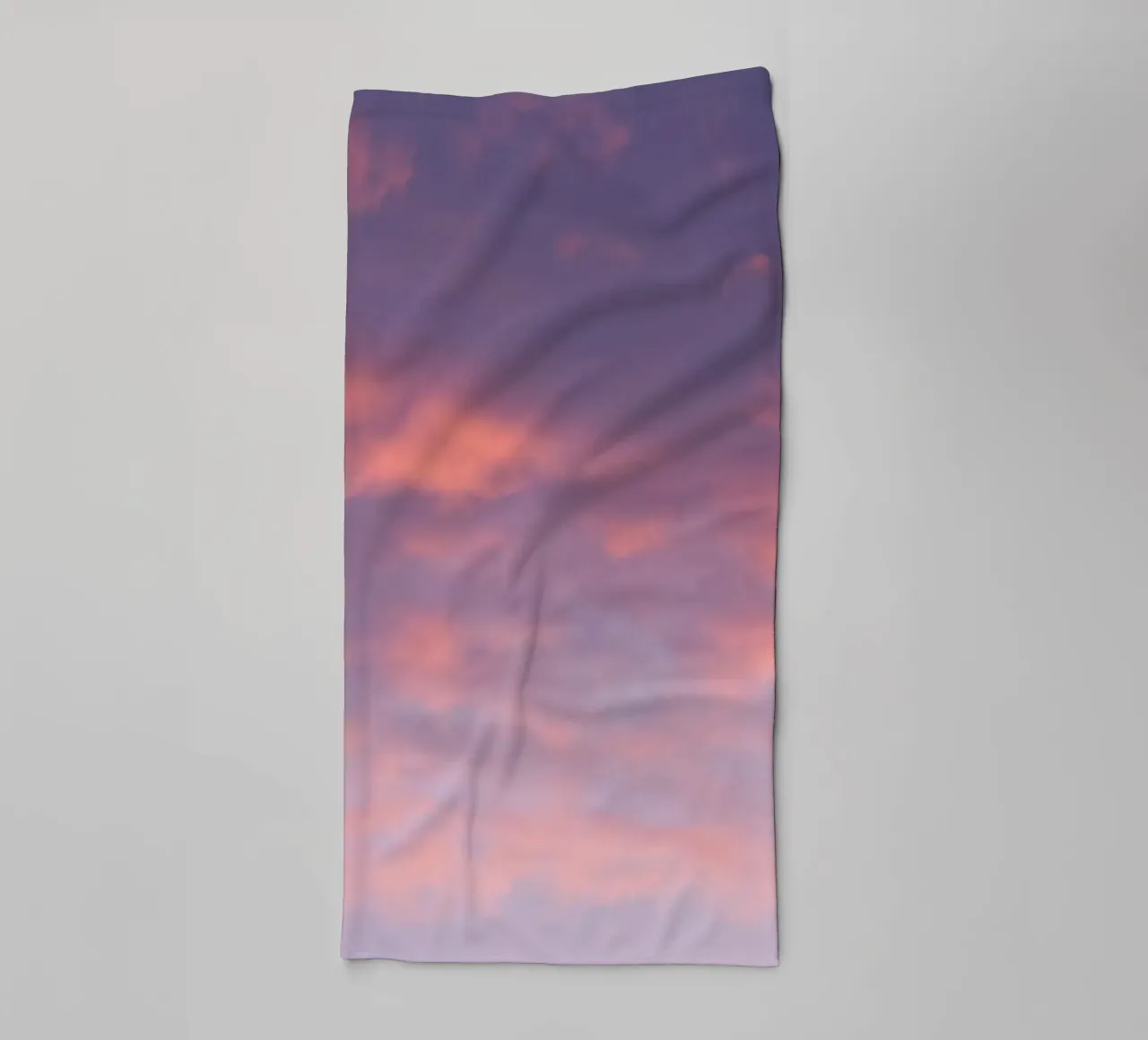 Sunset clouds towel by Carol Maia