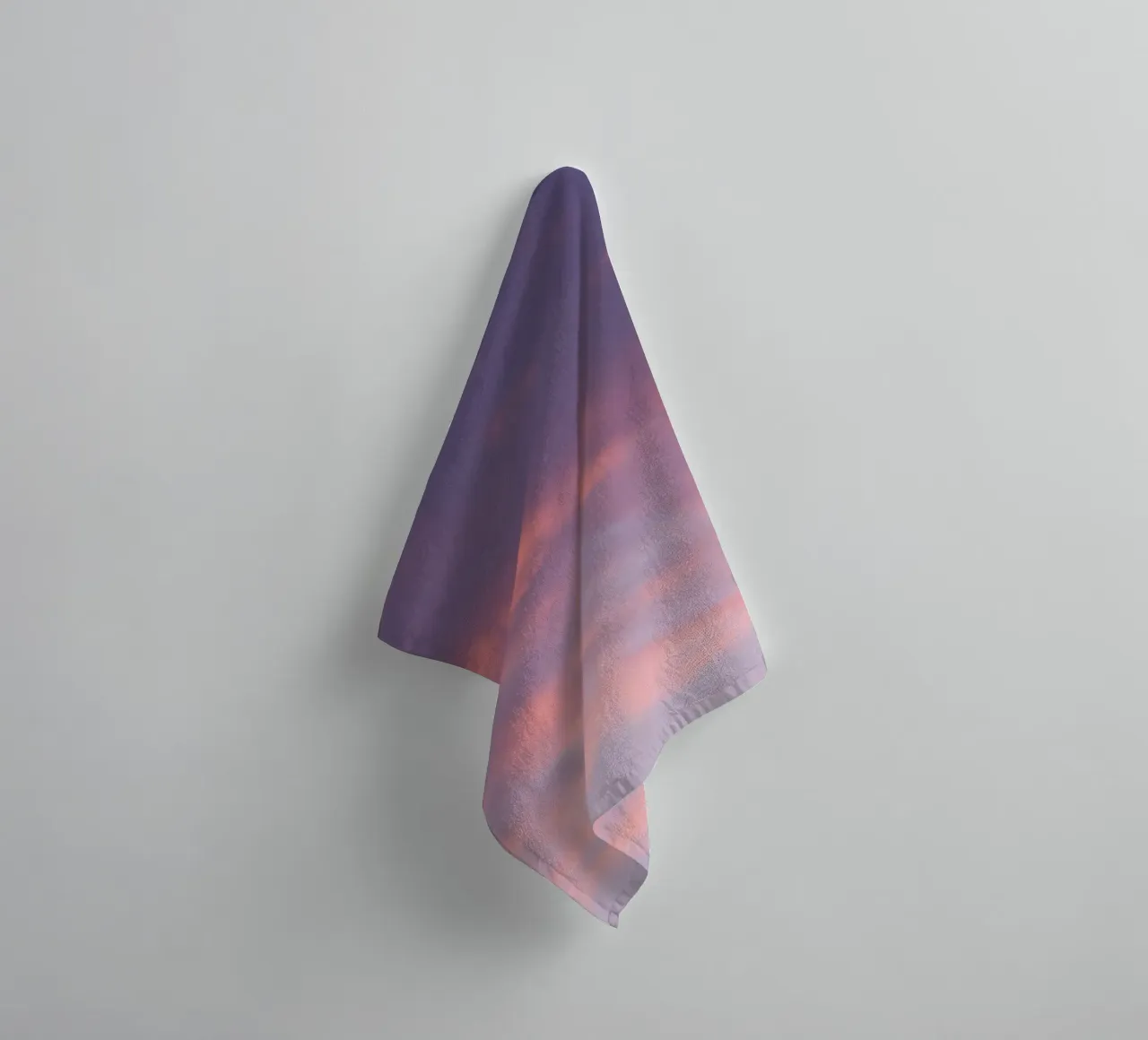 Sunset clouds towel by Carol Maia