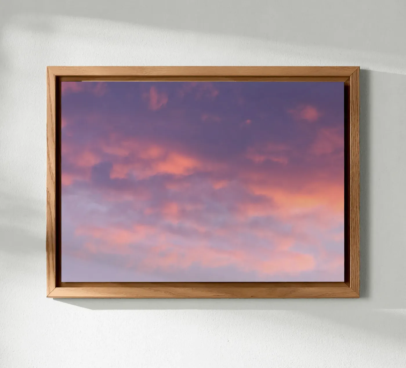 Sunset clouds Forex-Platte von Carol Maia