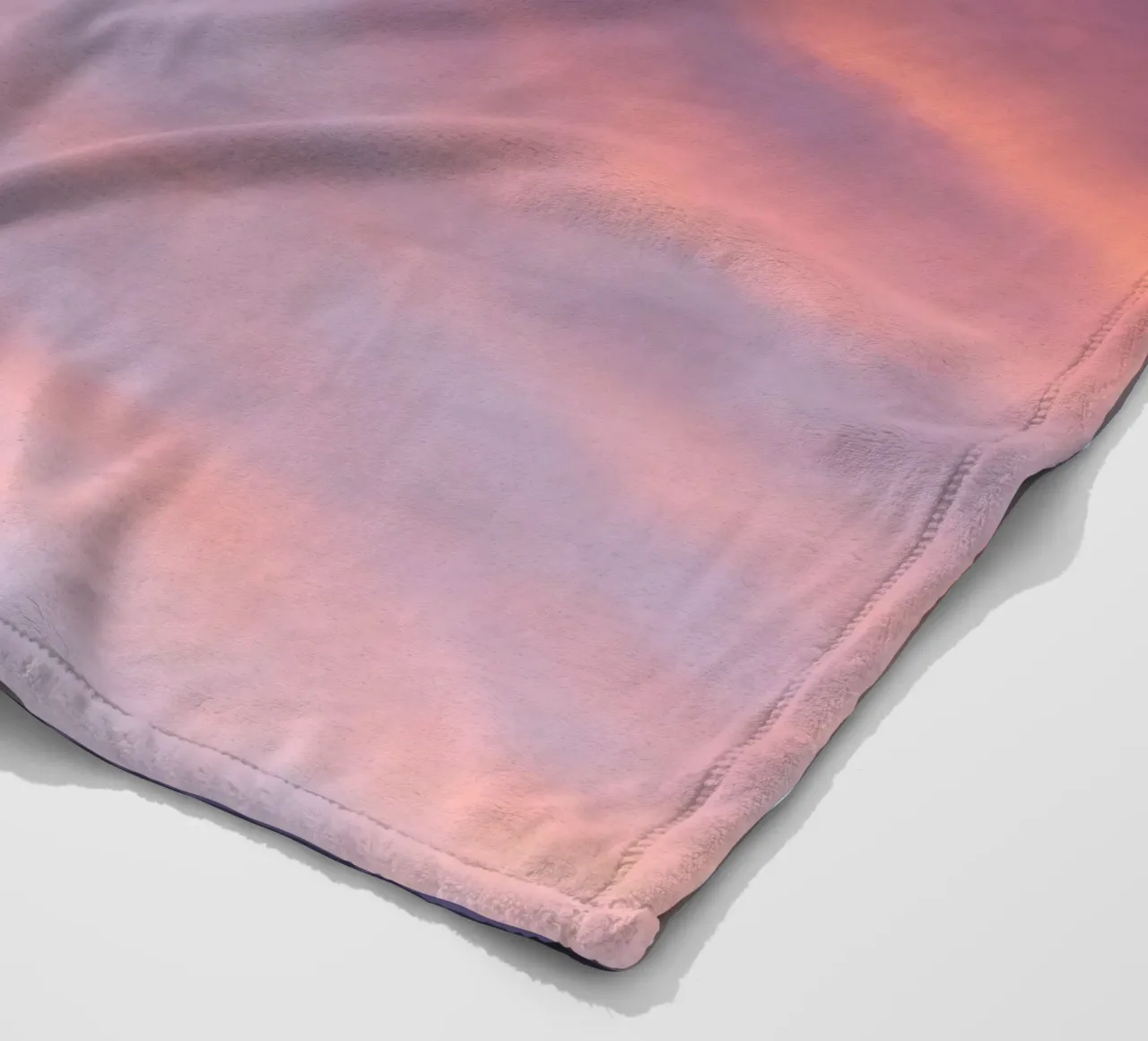 Sunset clouds Fleecedecke von Carol Maia