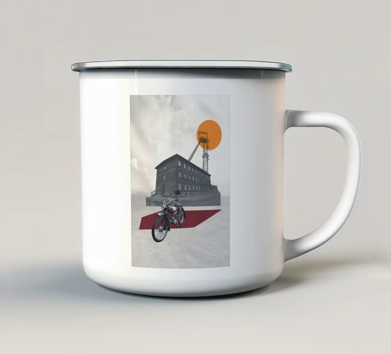 Slesia tazza in smalto da Dapidoka