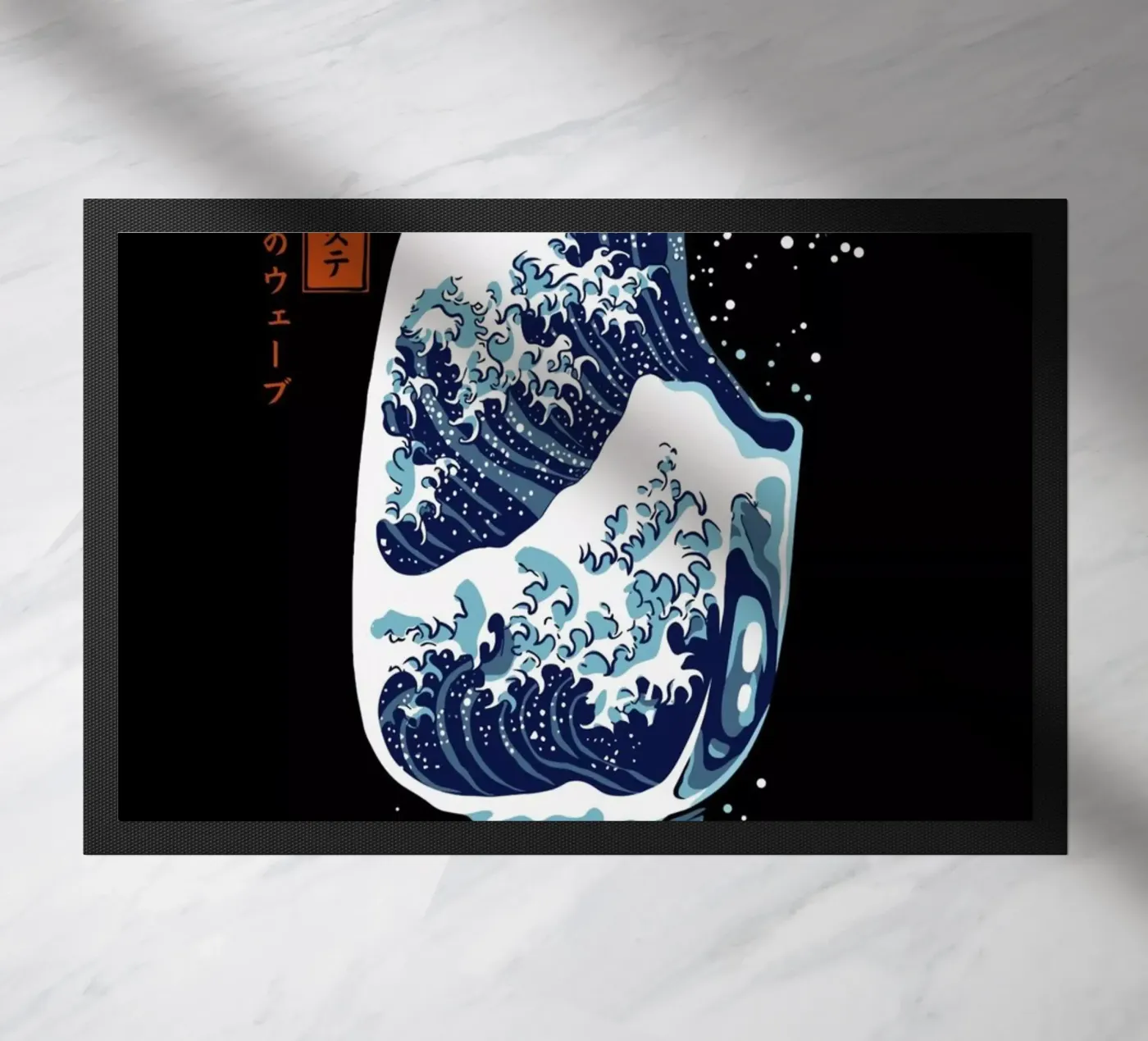 Great Wave Ice Cream deurmat van LM2Kone