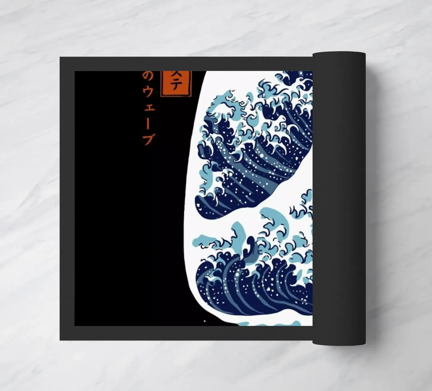 Great Wave Ice Cream deurmat van LM2Kone