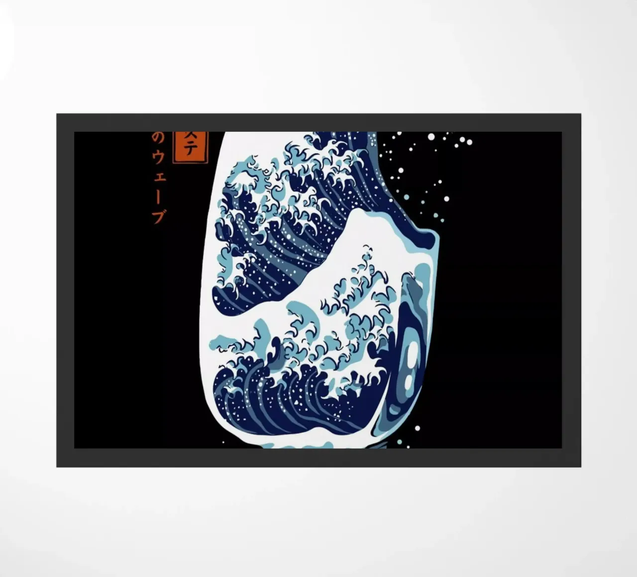 Groot golfijs deurmat van LM2Kone