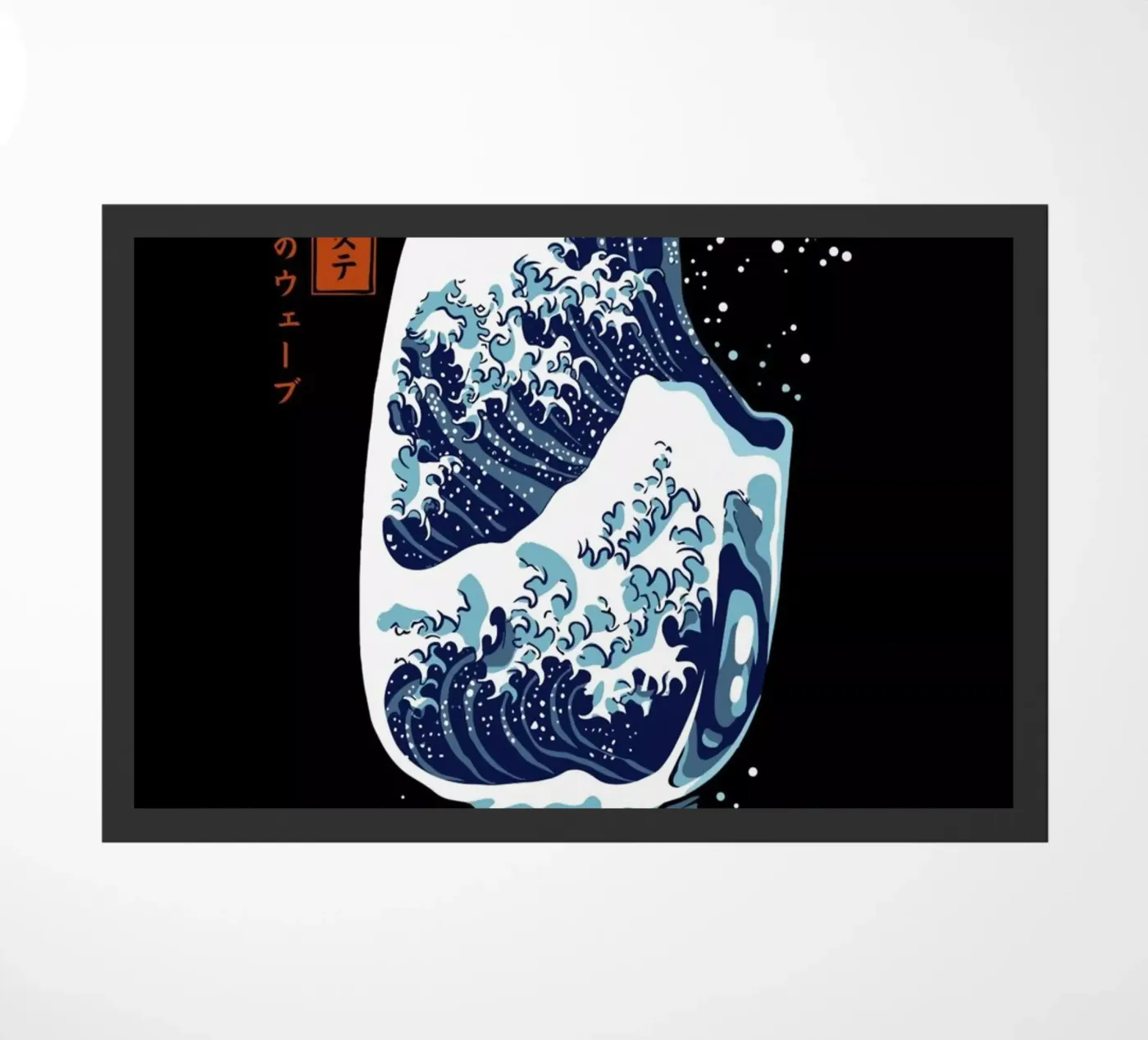 Great Wave Ice Cream deurmat van LM2Kone