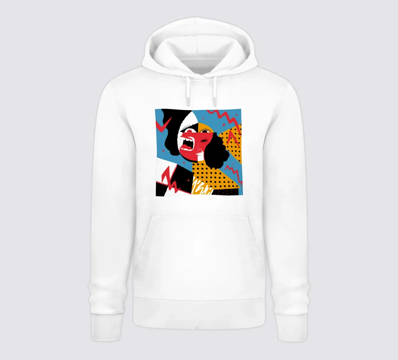 Ritratto dei Primal Scream felpa con cappuccio da Frame Aura