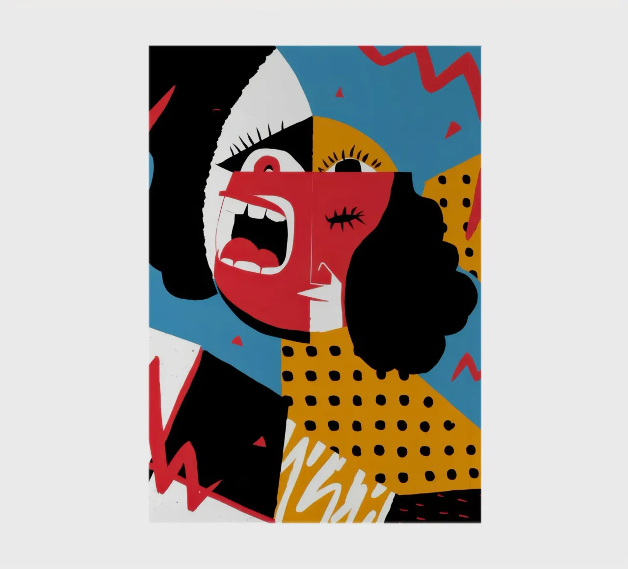 Primal Scream Portrait notebook by Frame Aura