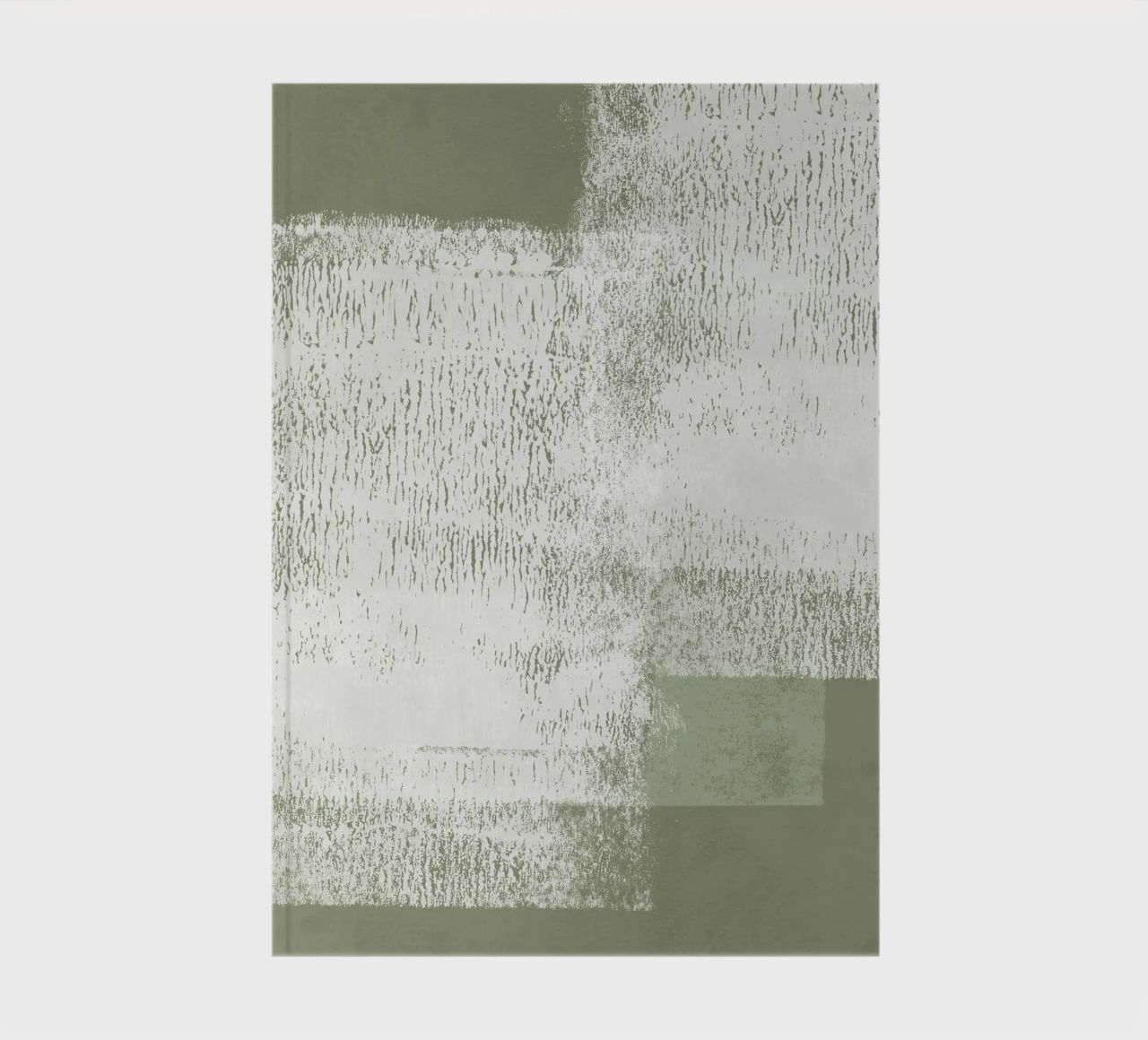Surfaces | Minimal Abstract in Olive and Sage Green diario da sabidussi
