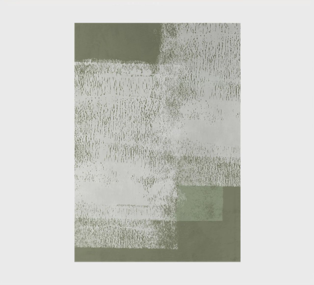 Surfaces | Minimal Abstract in Olive and Sage Green diario da sabidussi