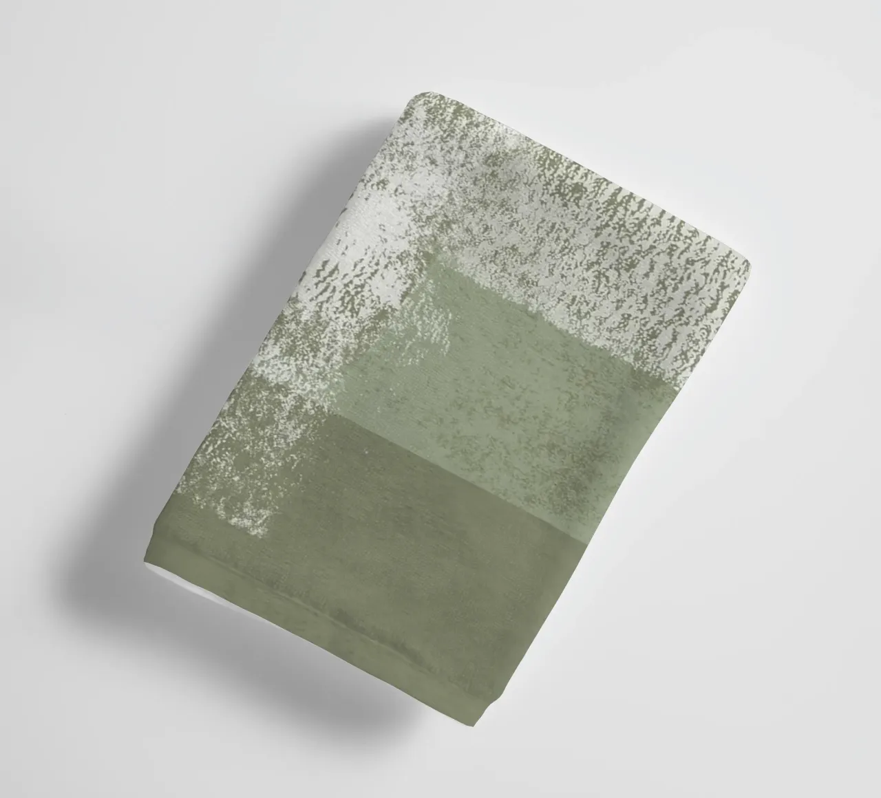 Surfaces | Minimal Abstract in Olive and Sage Green Handtuch von sabidussi