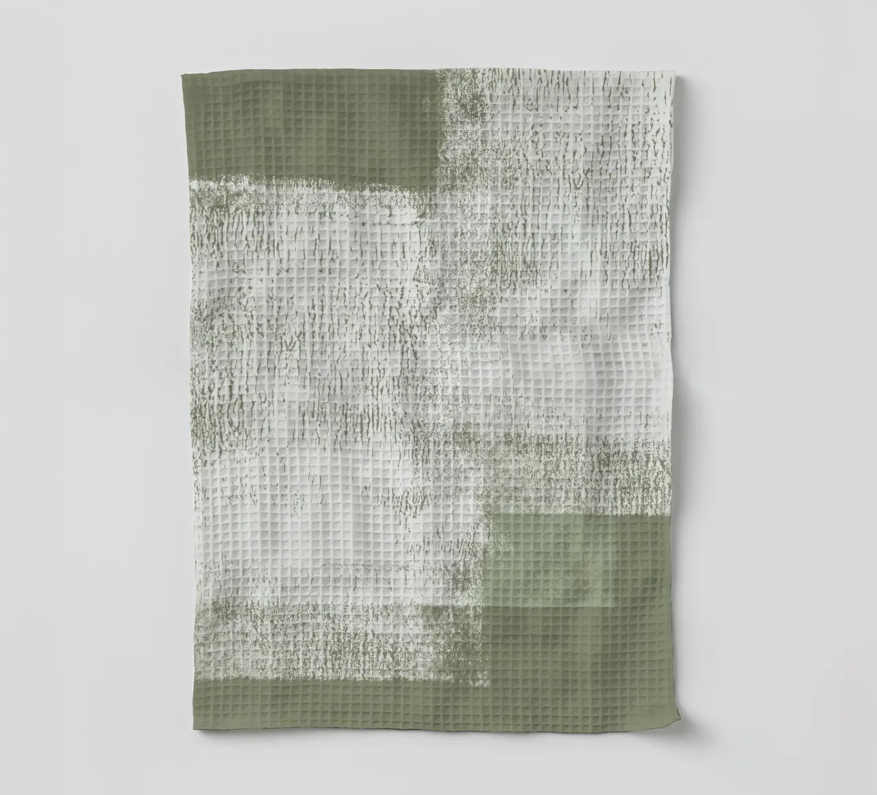 Surfaces | Minimal Abstract in Olive and Sage Green canovaccio da cucina da sabidussi