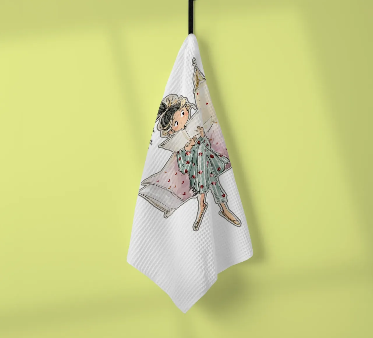 "Why can't I just read all day? canovaccio da cucina da Hola Bella