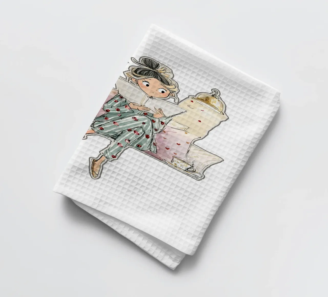 "Why can't I just read all day? canovaccio da cucina da Hola Bella