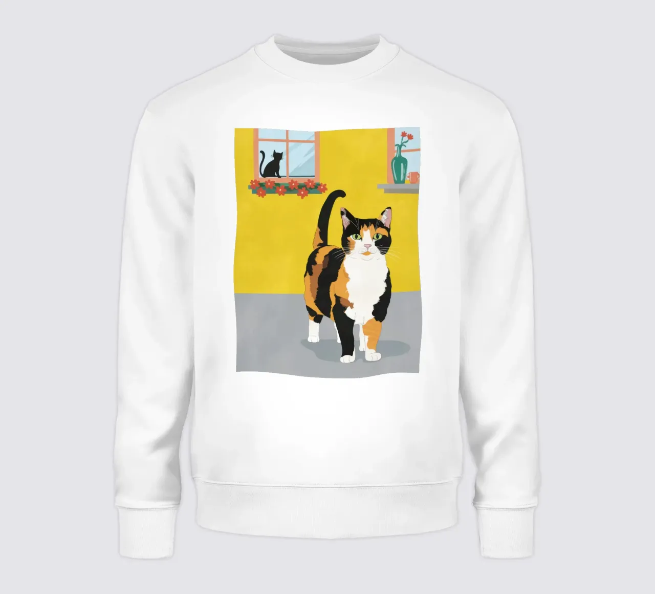 Calico Cat Poise felpa da Frame Aura