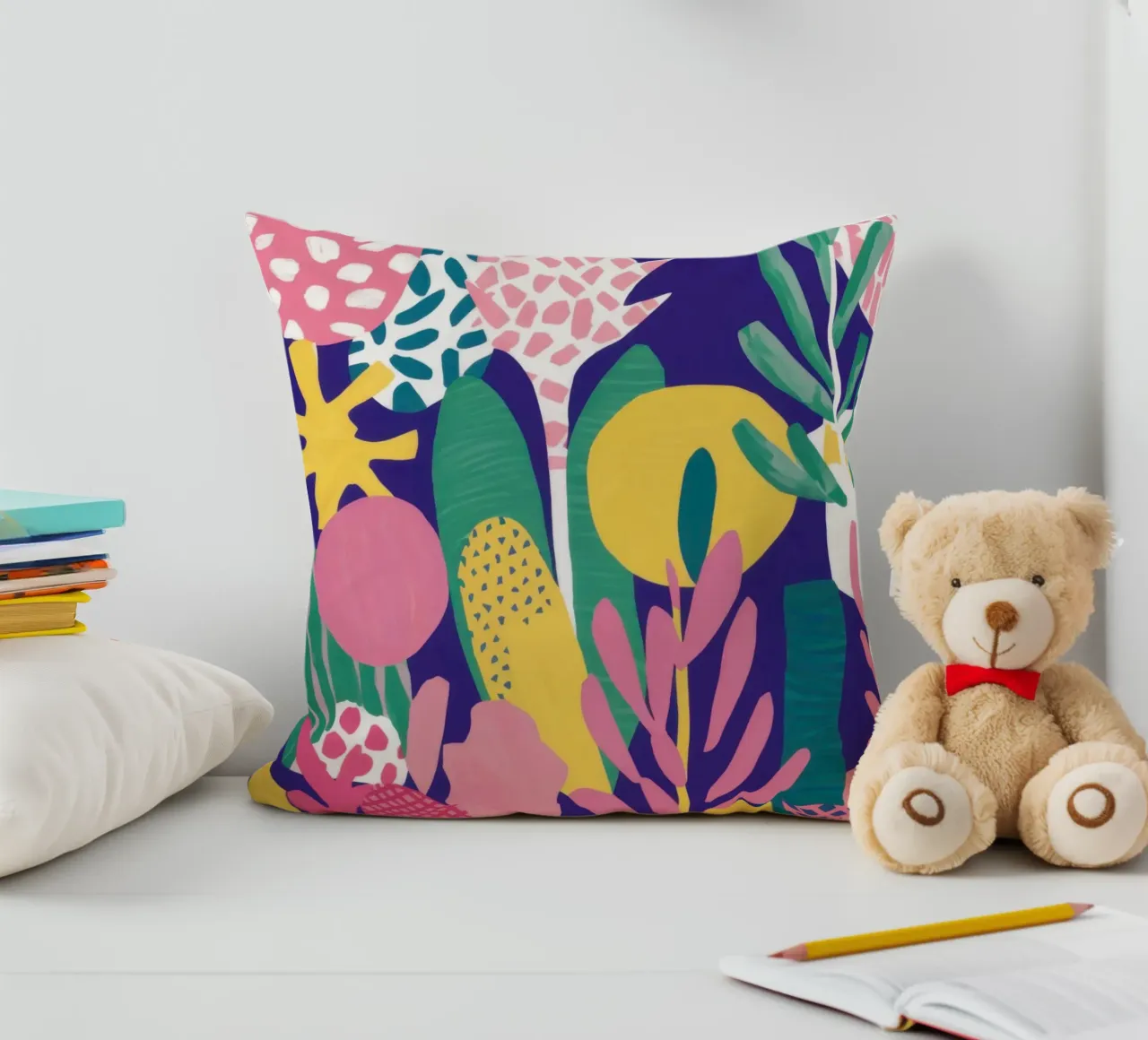 Sogno botanico astratto cuscino da Frame Aura
