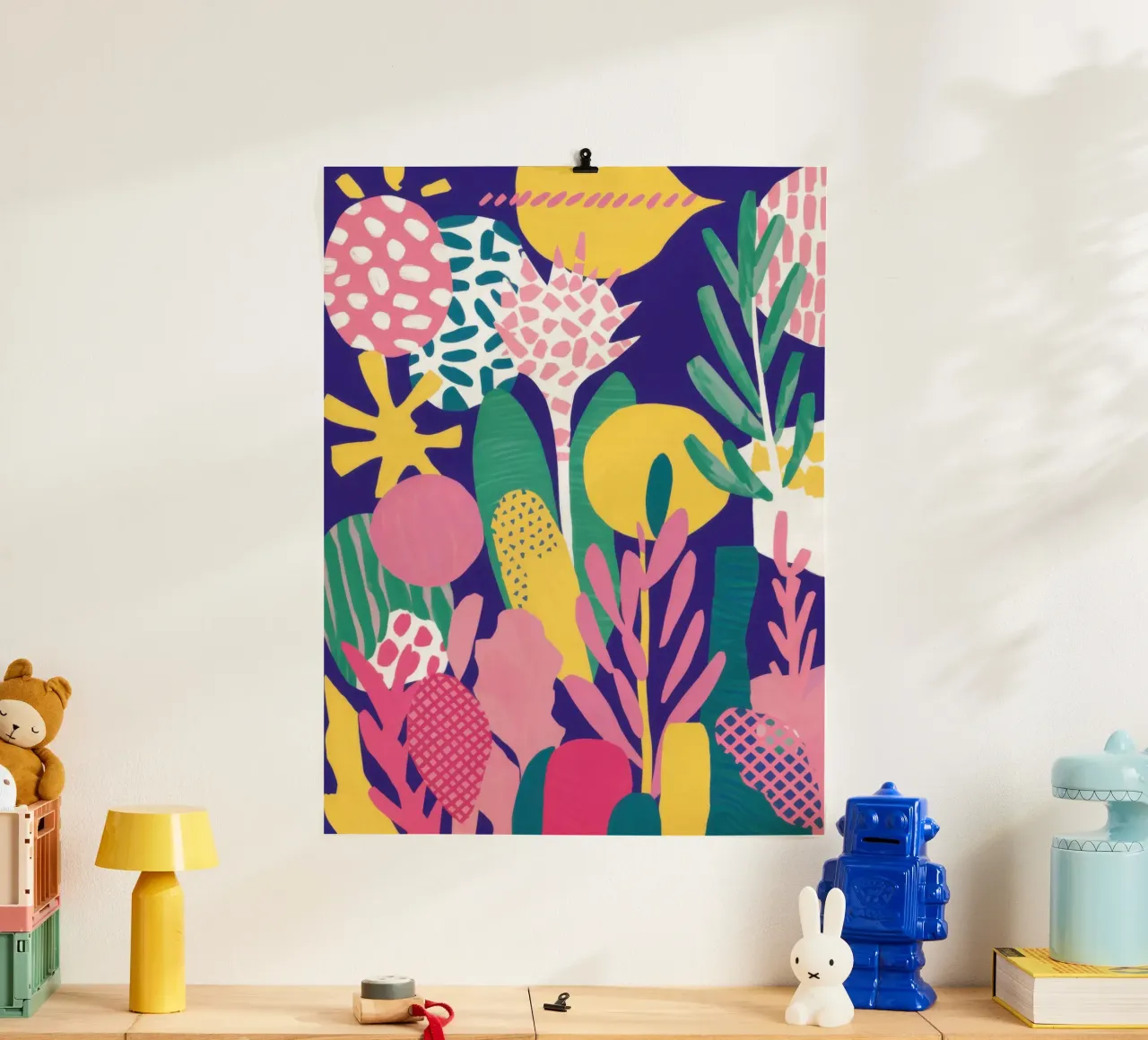 Sogno botanico astratto poster da Frame Aura