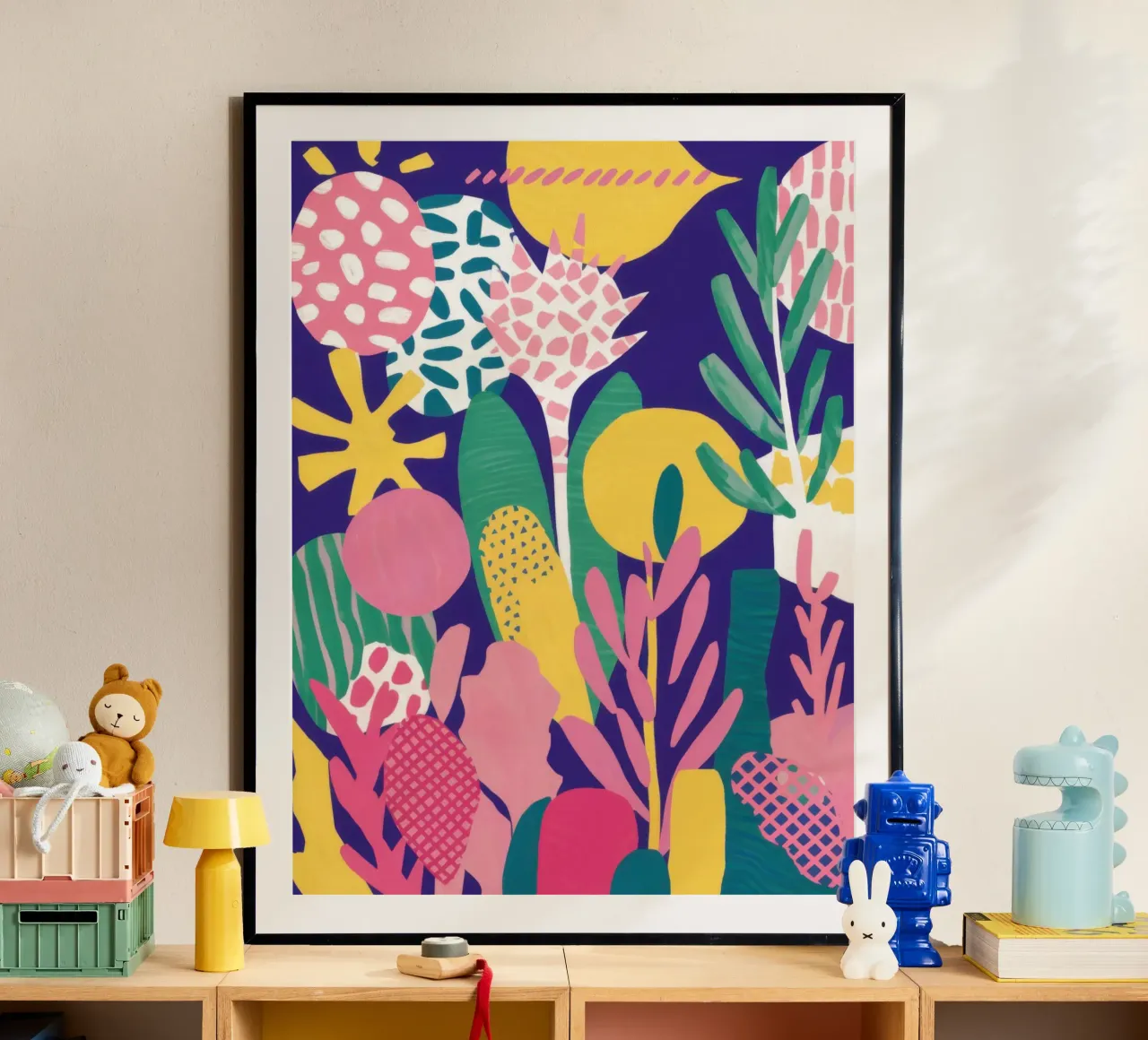 Sogno botanico astratto poster da Frame Aura