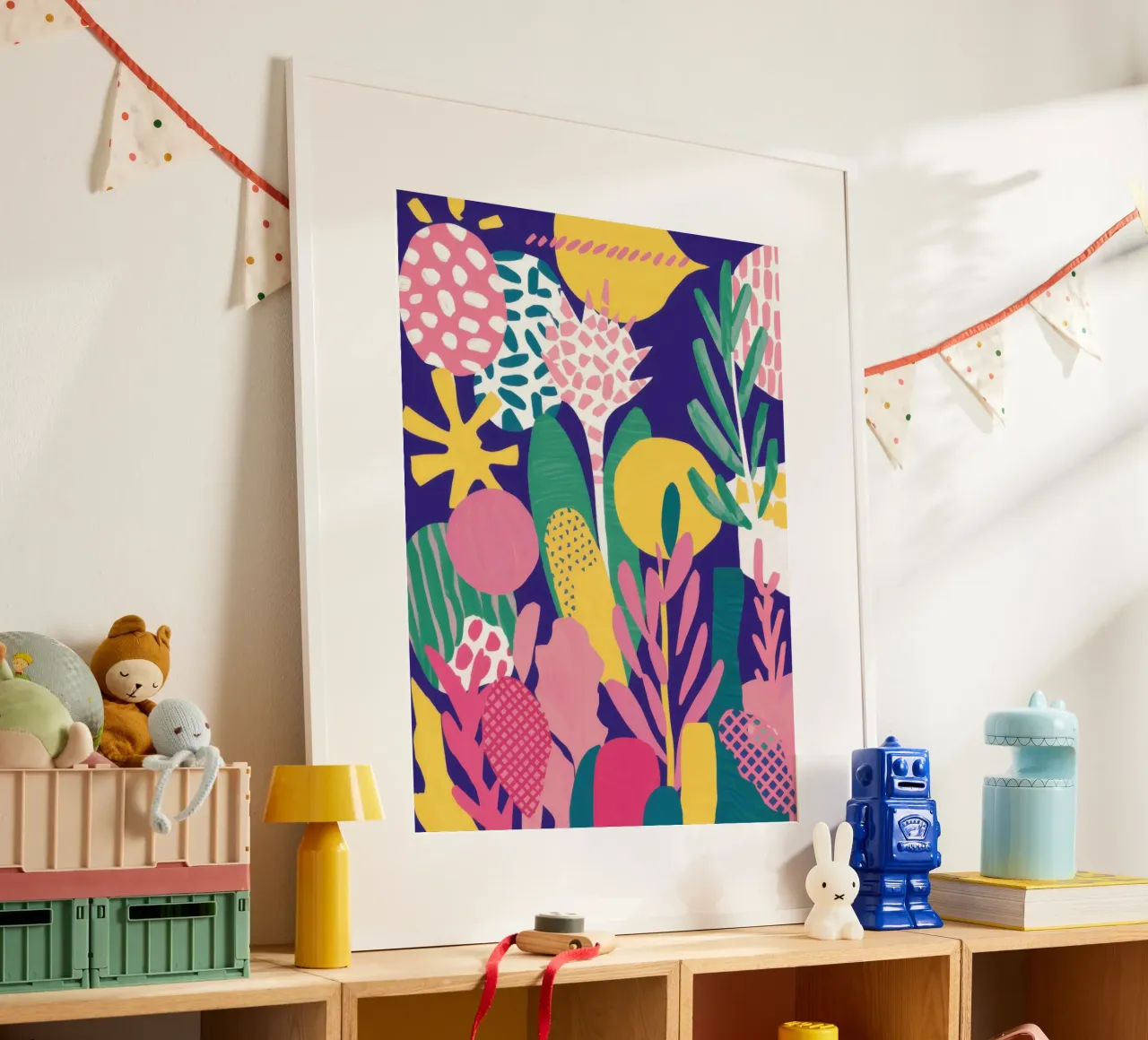 Sogno botanico astratto poster da Frame Aura