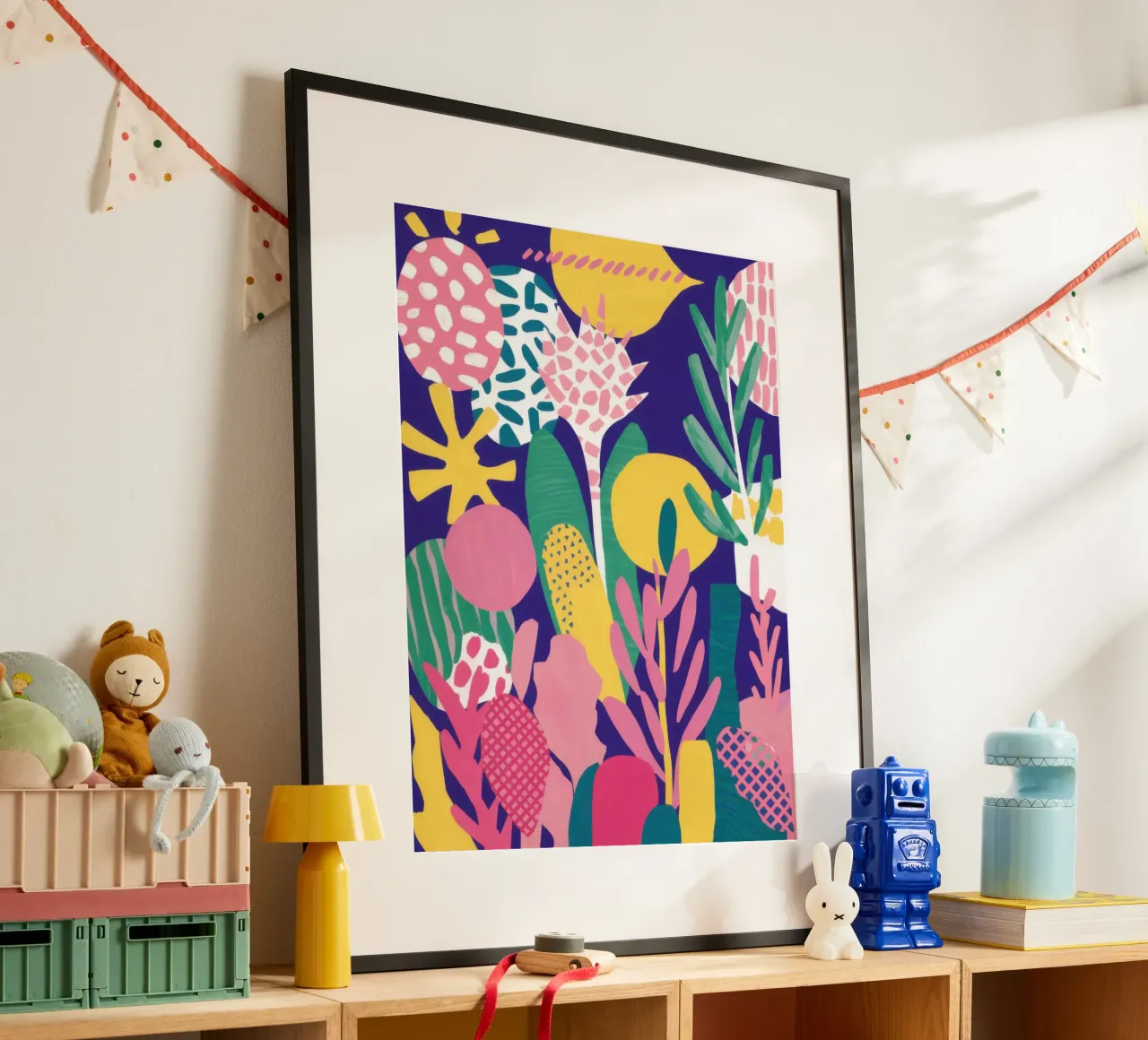 Sogno botanico astratto poster da Frame Aura