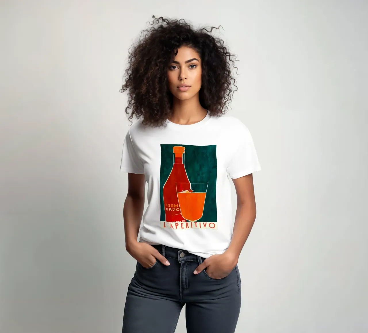 L'Aperitivo T-Shirt von Bo Anderson