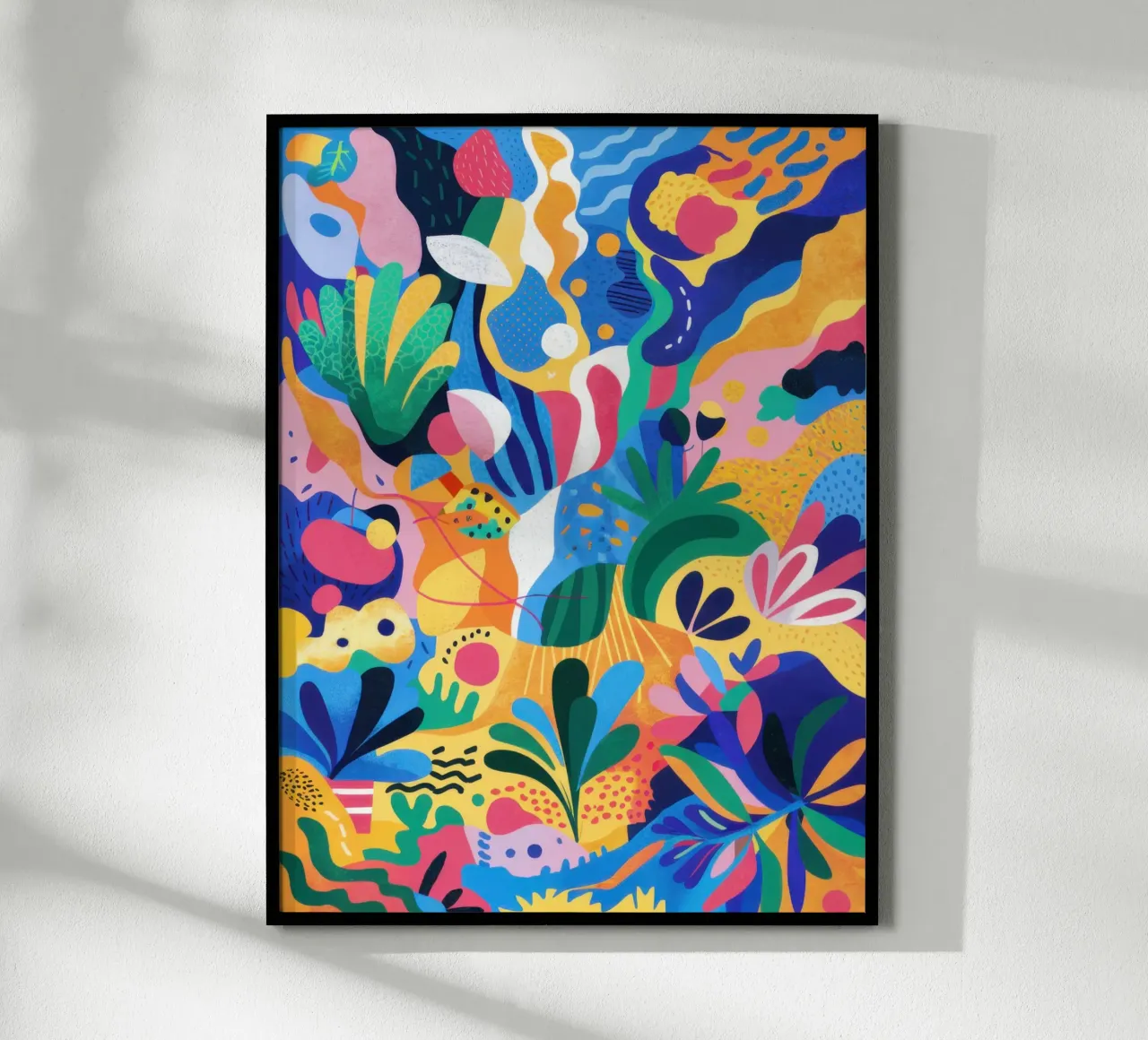 Blues notturno della giungla poster da Enter Bloom