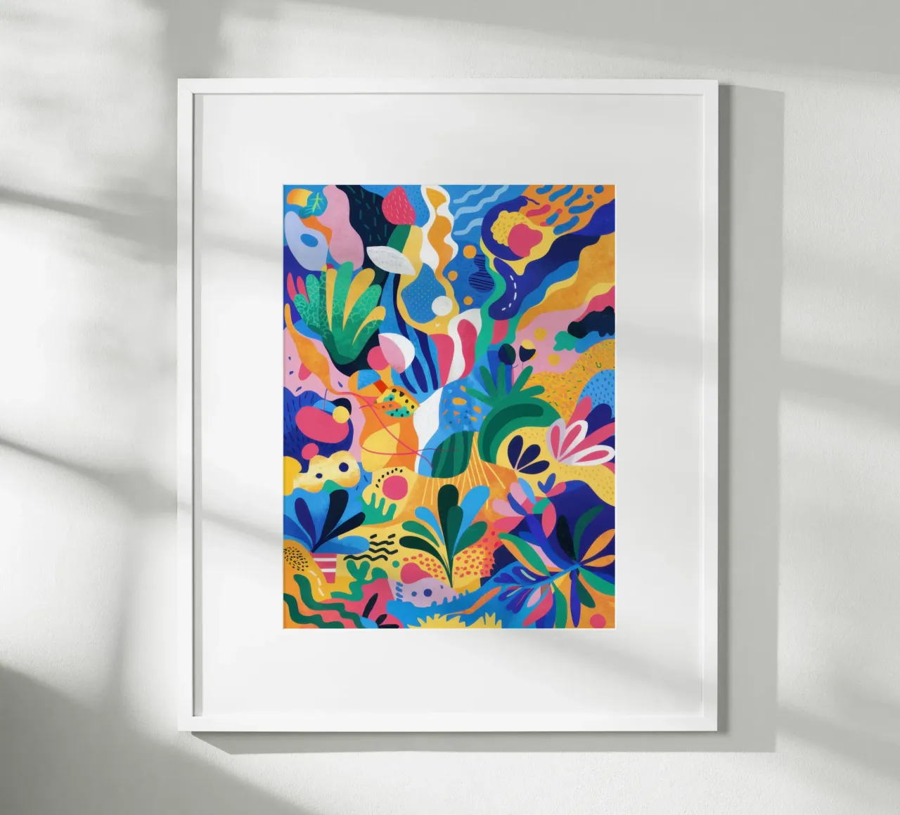 Blues notturno della giungla poster da Enter Bloom