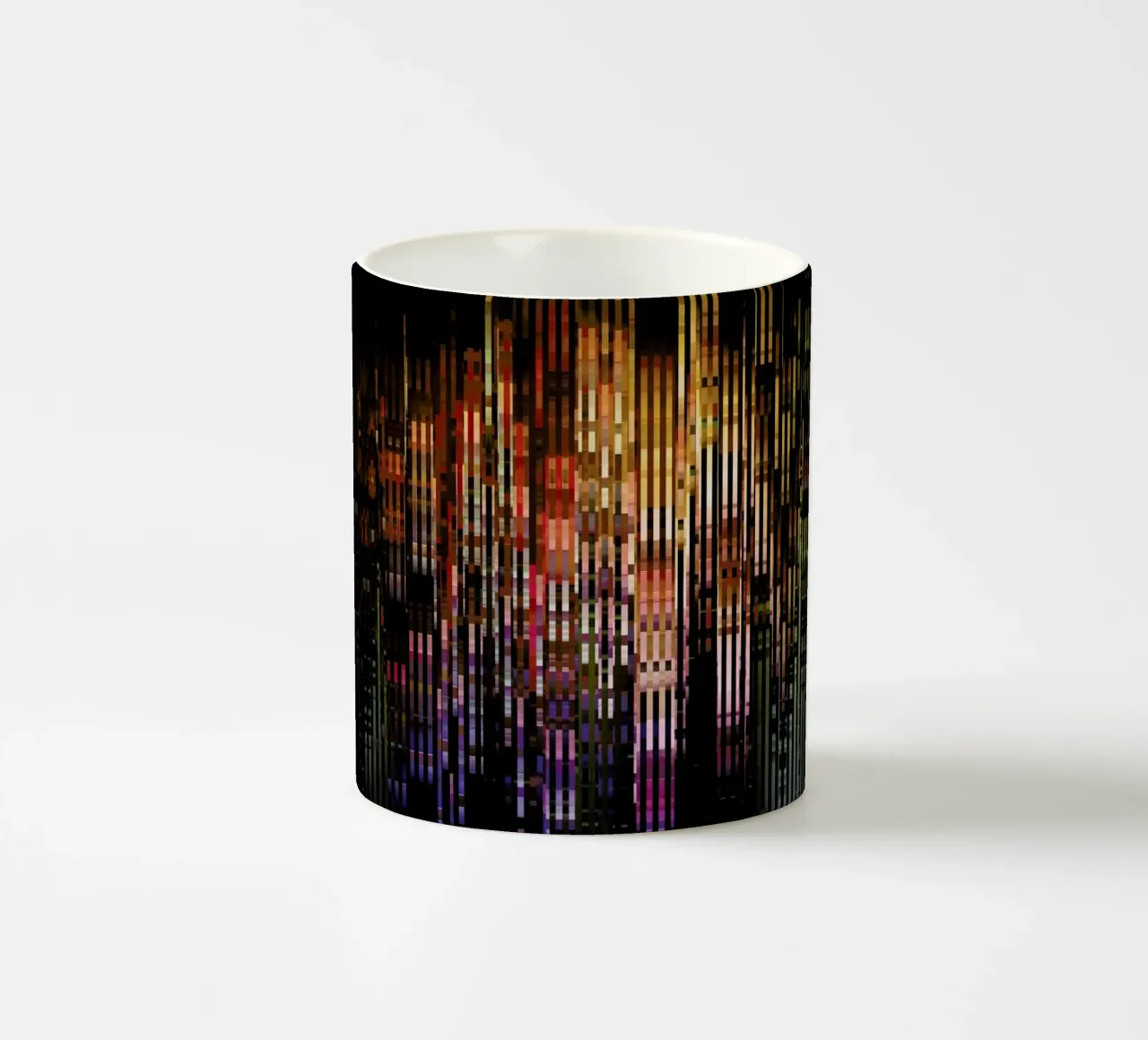 Metropolis tazza in ceramica da Angelo Cerantola