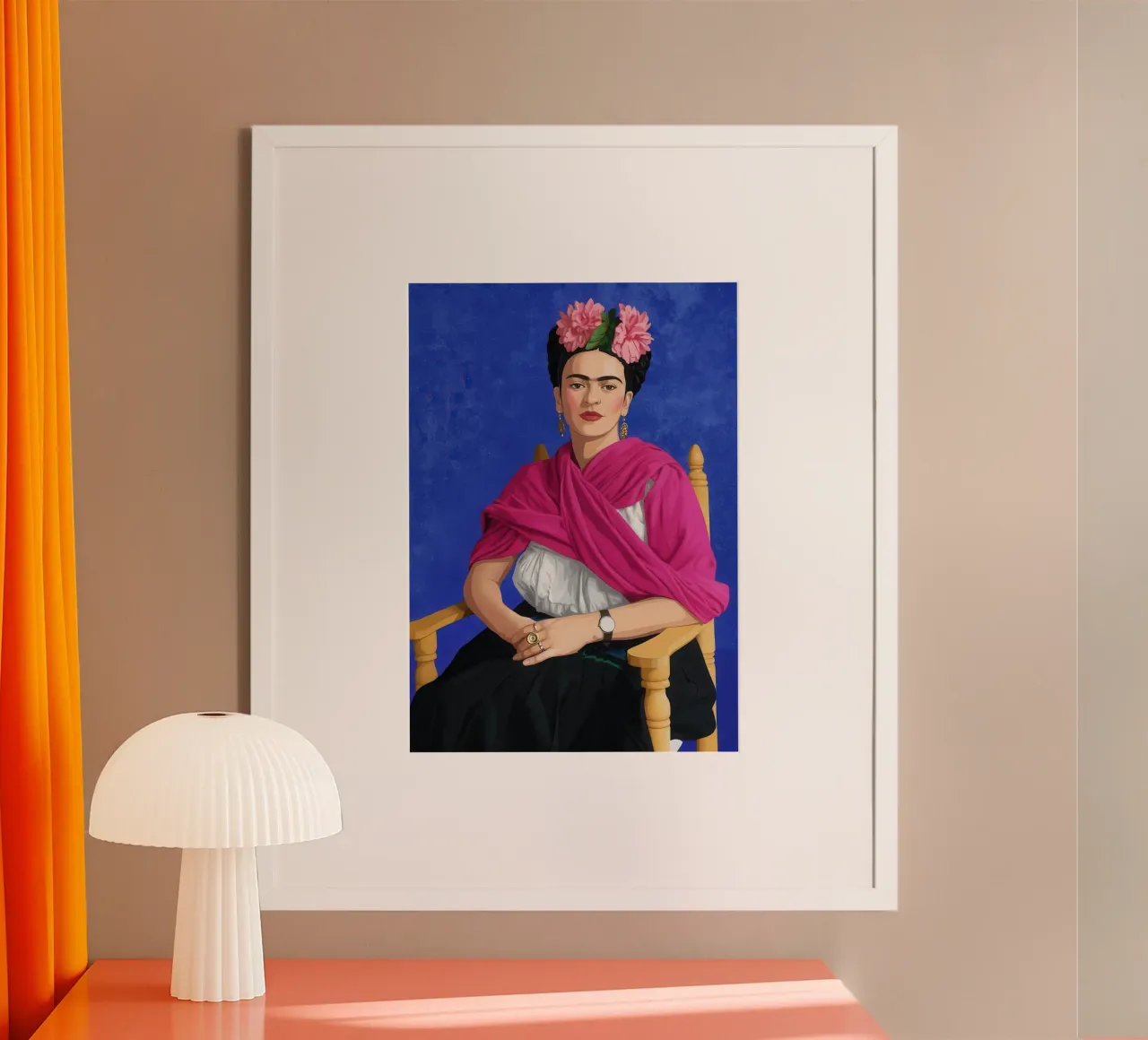 Frida Kahlo A Woman of Her Own poster da Attaboy Dsgn