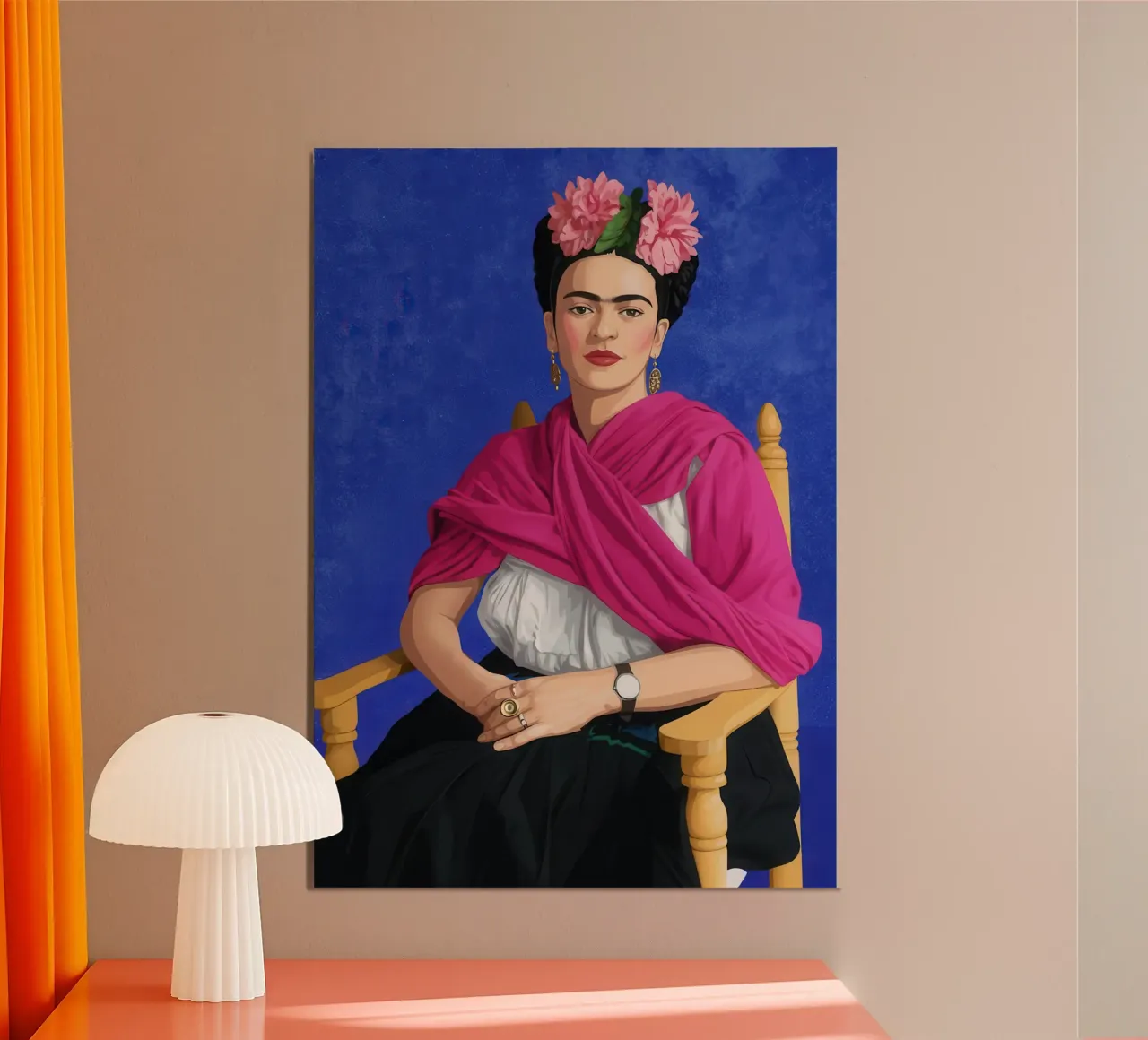 Frida Kahlo A Woman of Her Own poster da Attaboy Dsgn
