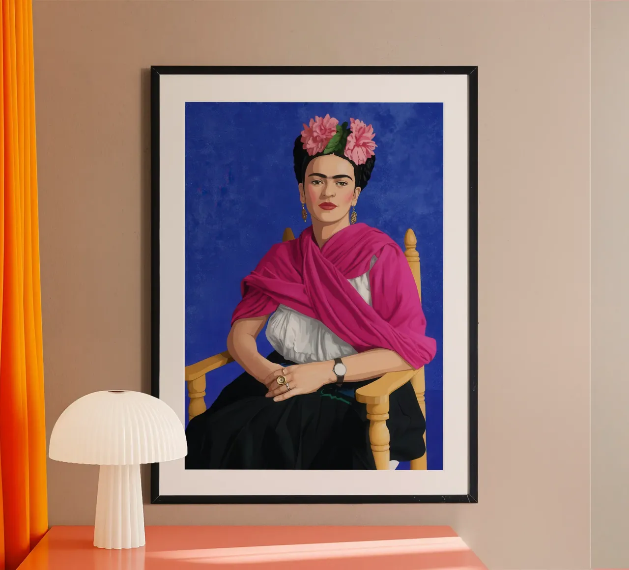 Frida Kahlo A Woman of Her Own poster da Attaboy Dsgn