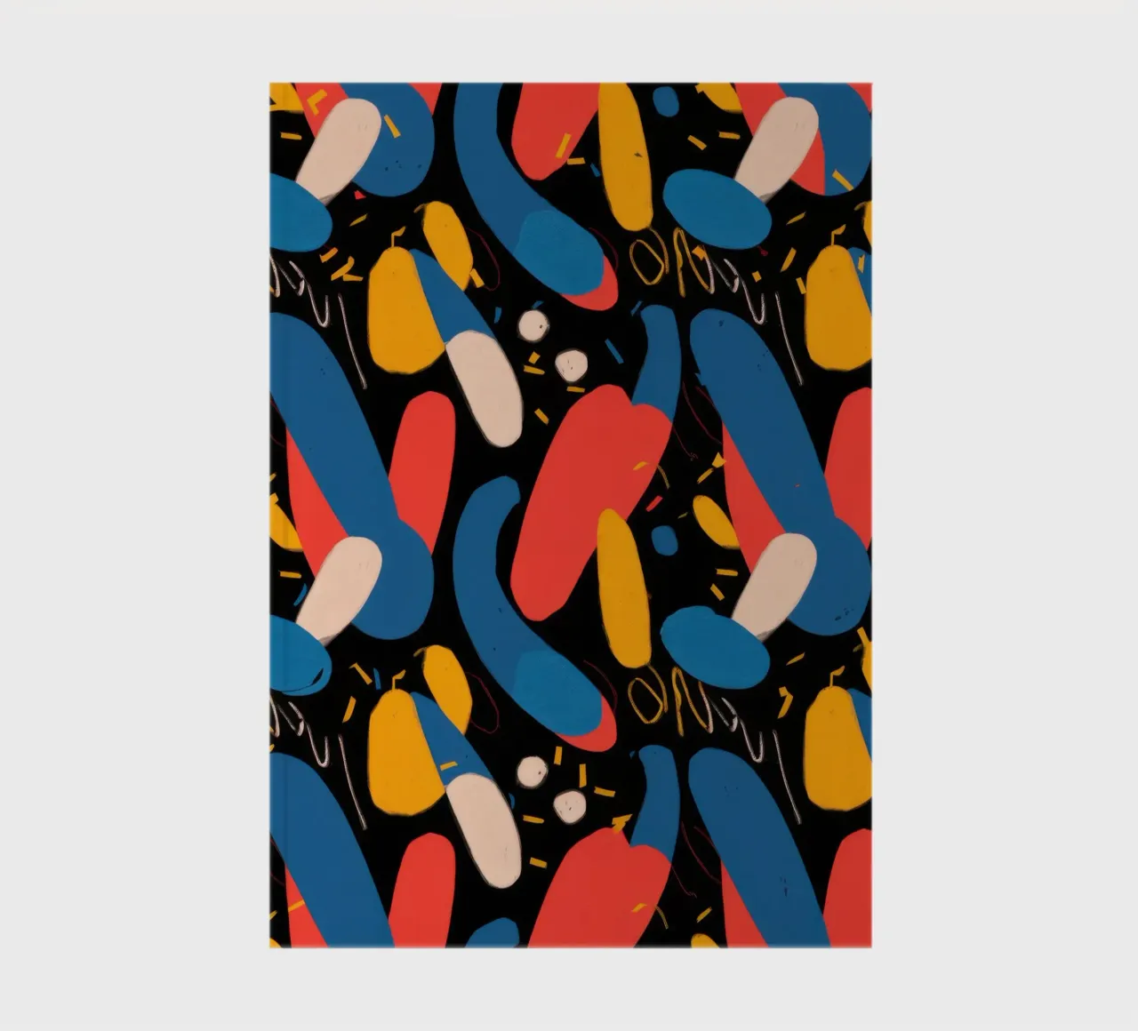Cosmic Caviar Pattern notebook by Frame Aura