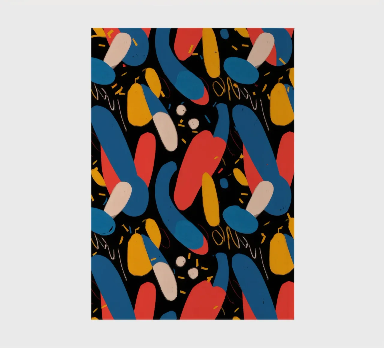 Cosmic Caviar Pattern notebook by Frame Aura