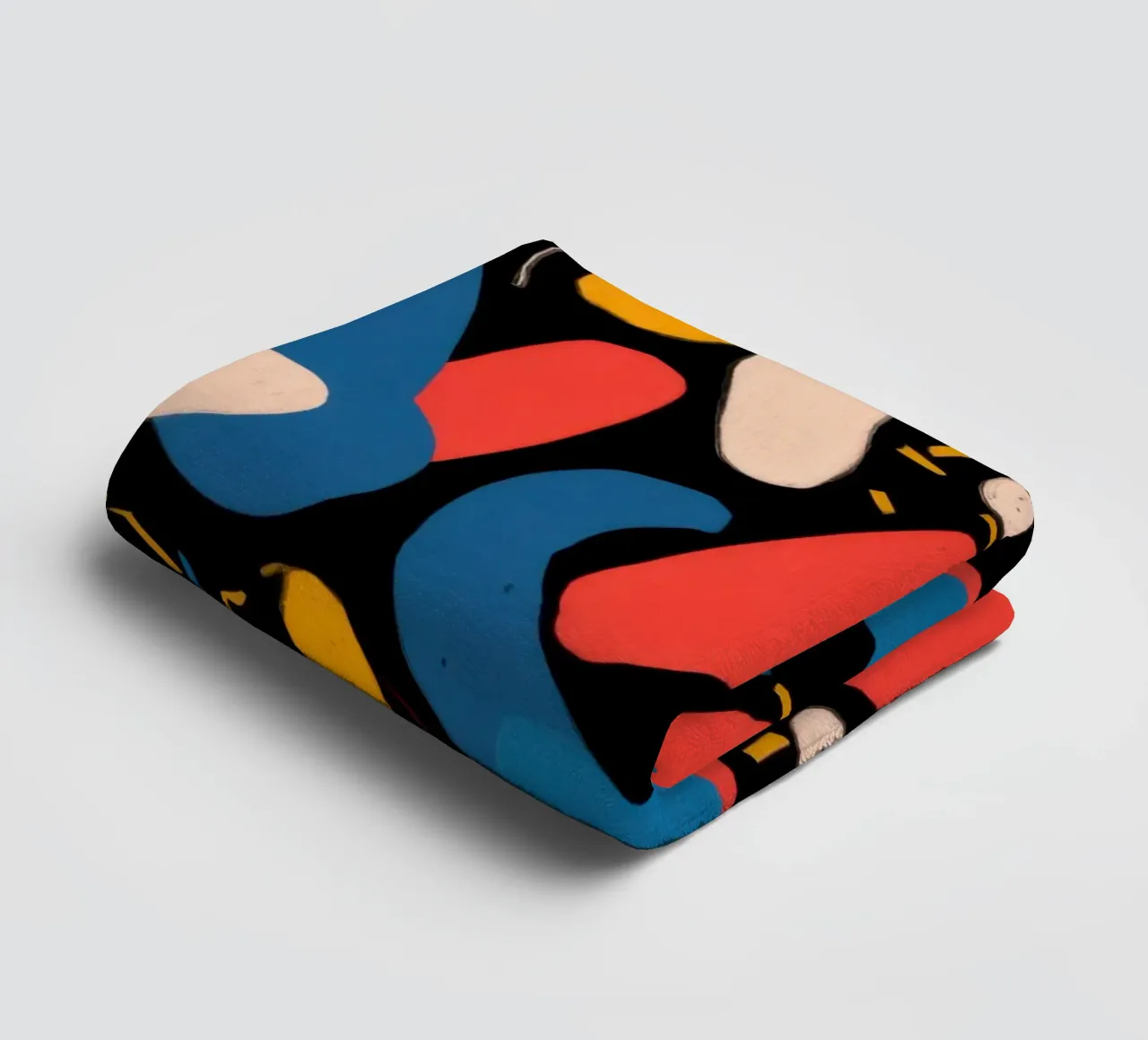Cosmic Caviar Pattern towel by Frame Aura